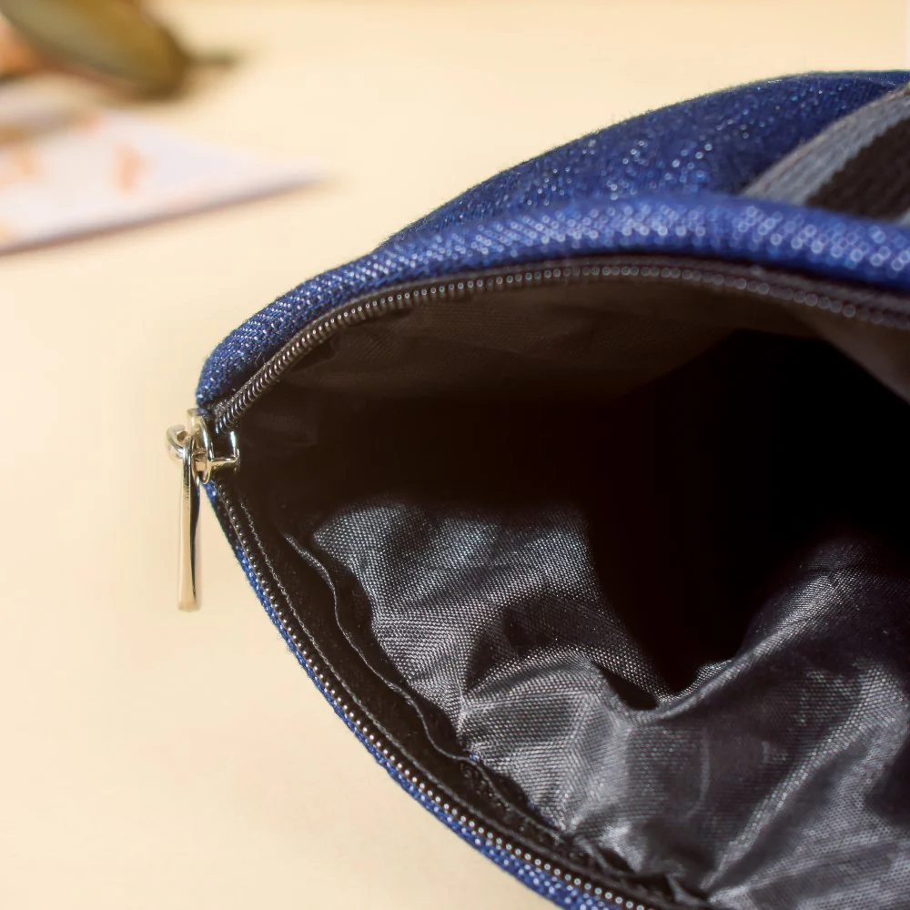 Denim Vanity Bag Set Of 3 - Image 10