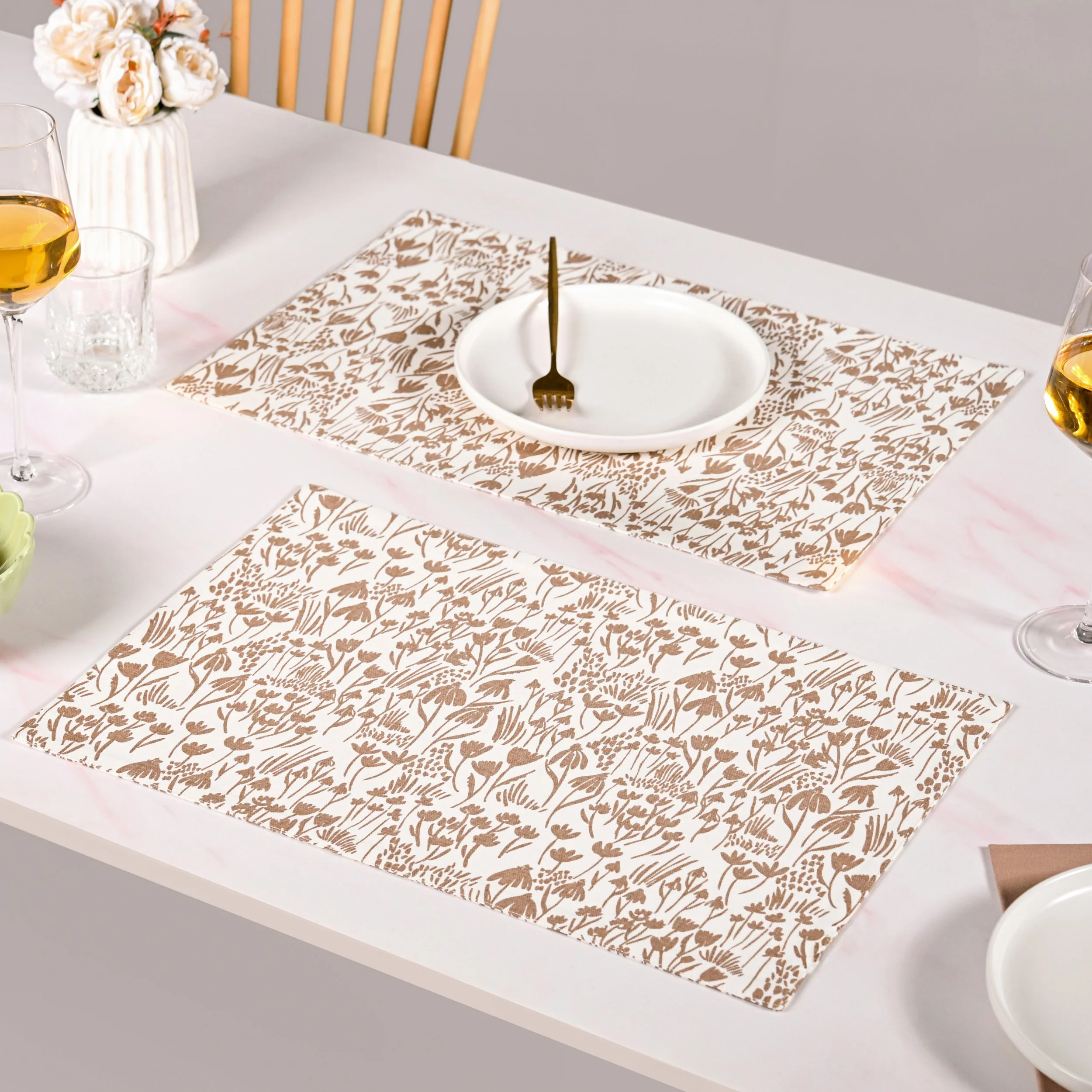 Desert Dusk Pure Cotton Table Mat Set Of 6 - Image 7