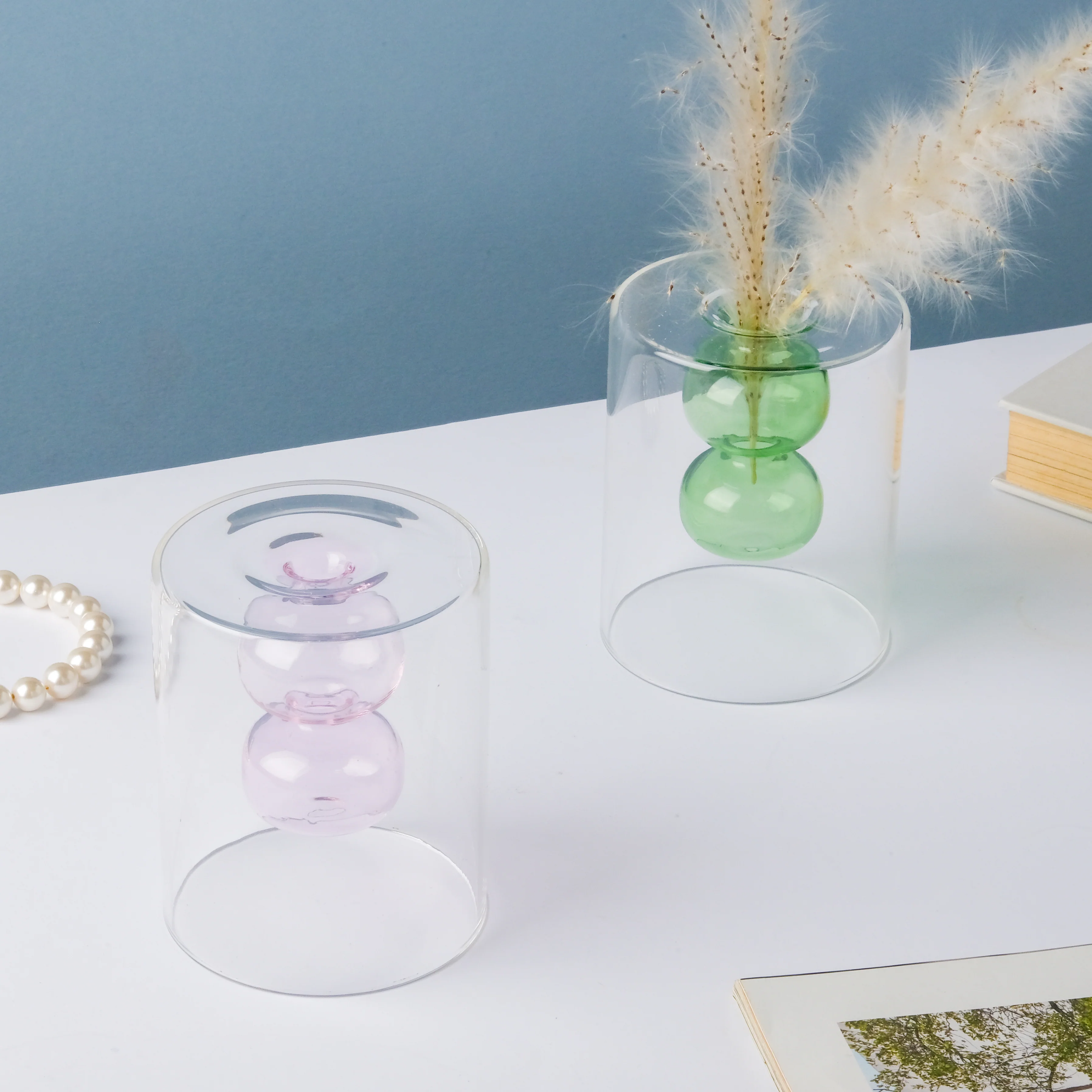 Designer Glass Vase - Image 6