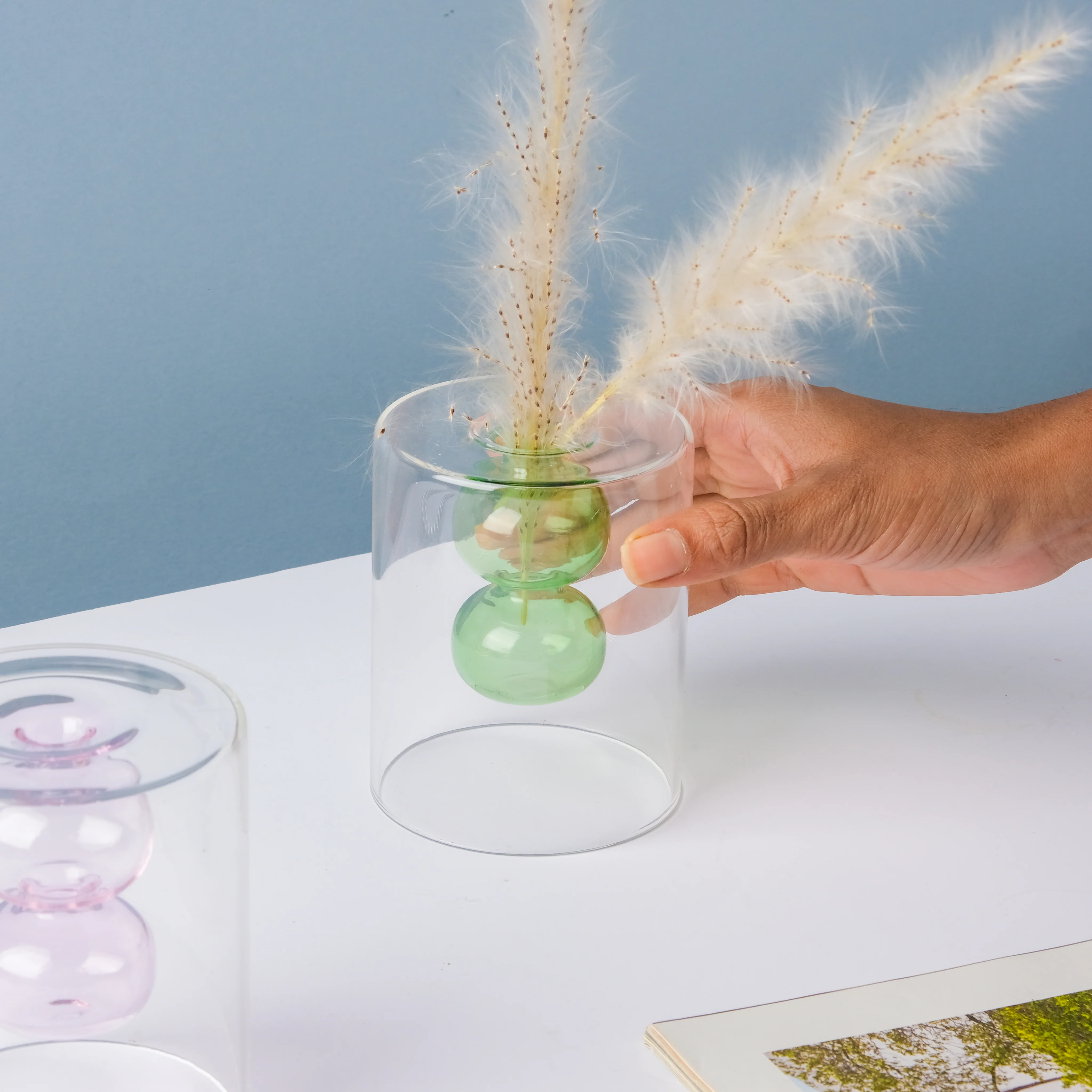 Designer Glass Vase - Image 8