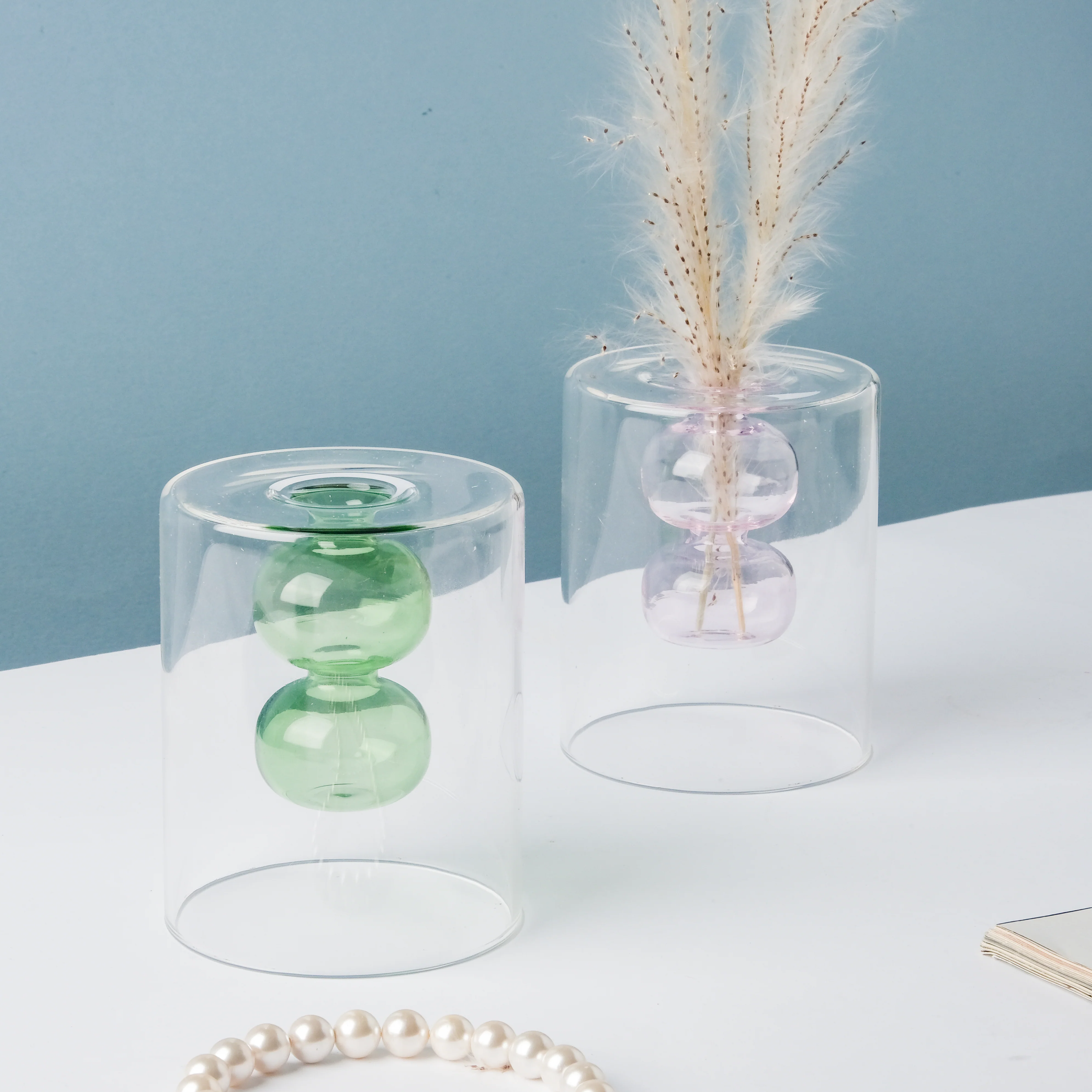 Designer Glass Vase - Image 9