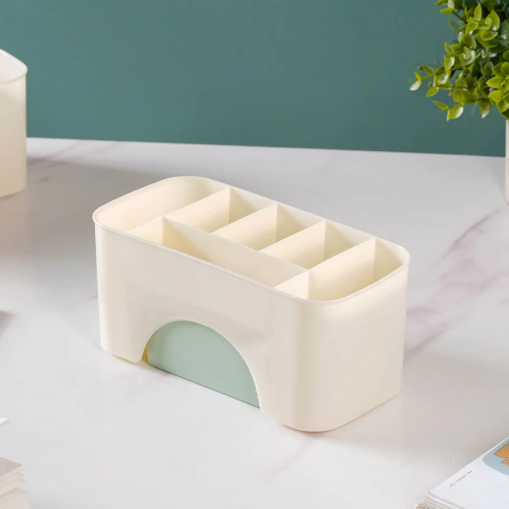 Desk Organizer With Drawer Beige - Image 6