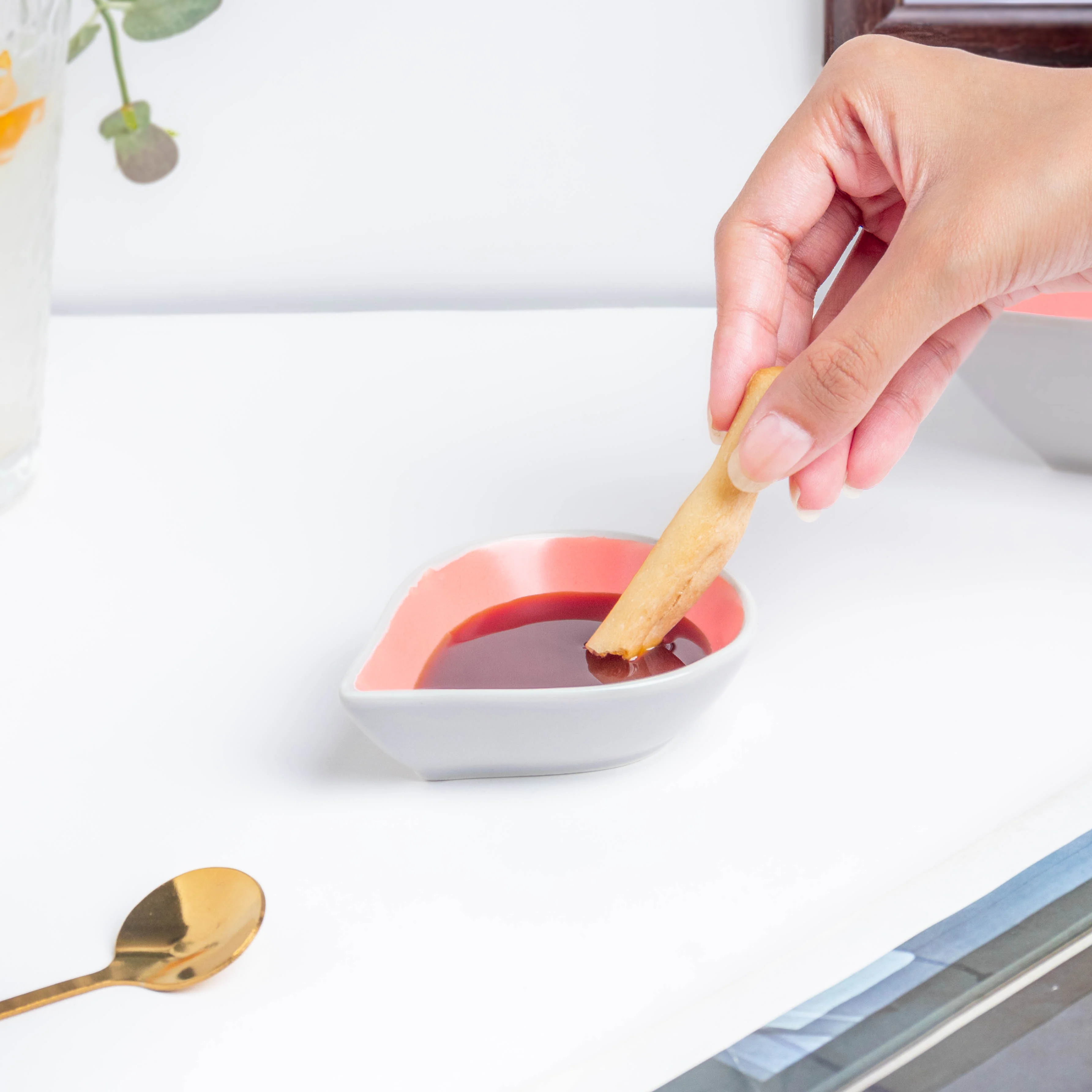 Dew Pink Dip Bowl 50 ml - Image 6