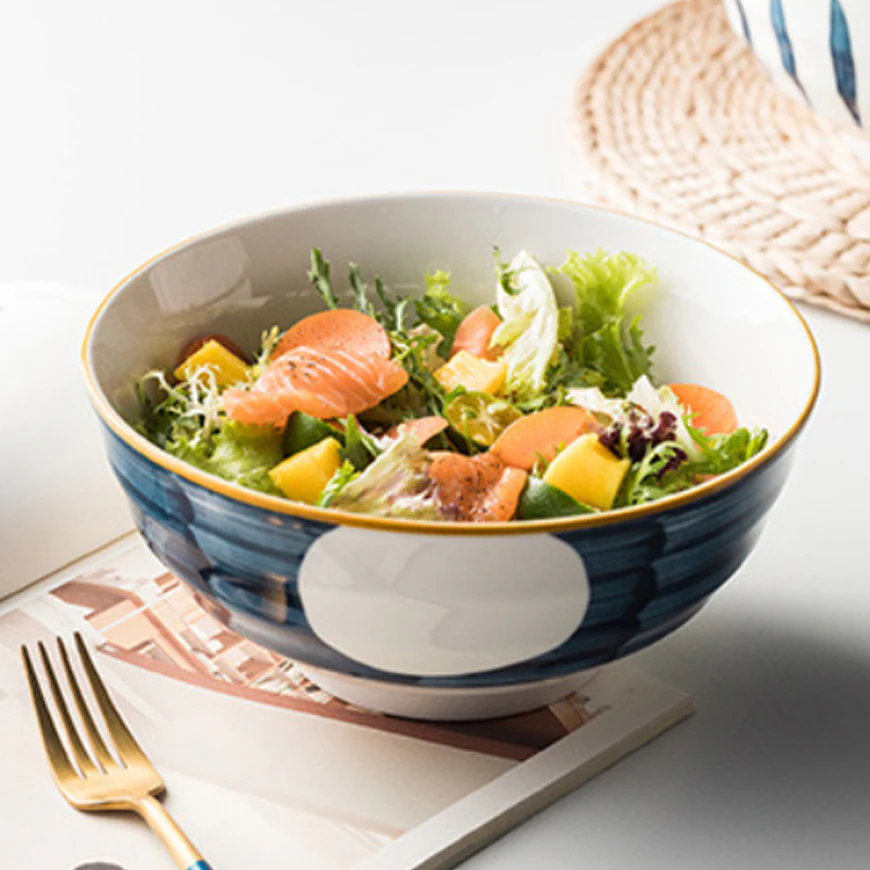 Hand painted Dinner Set Nitori - Image 16