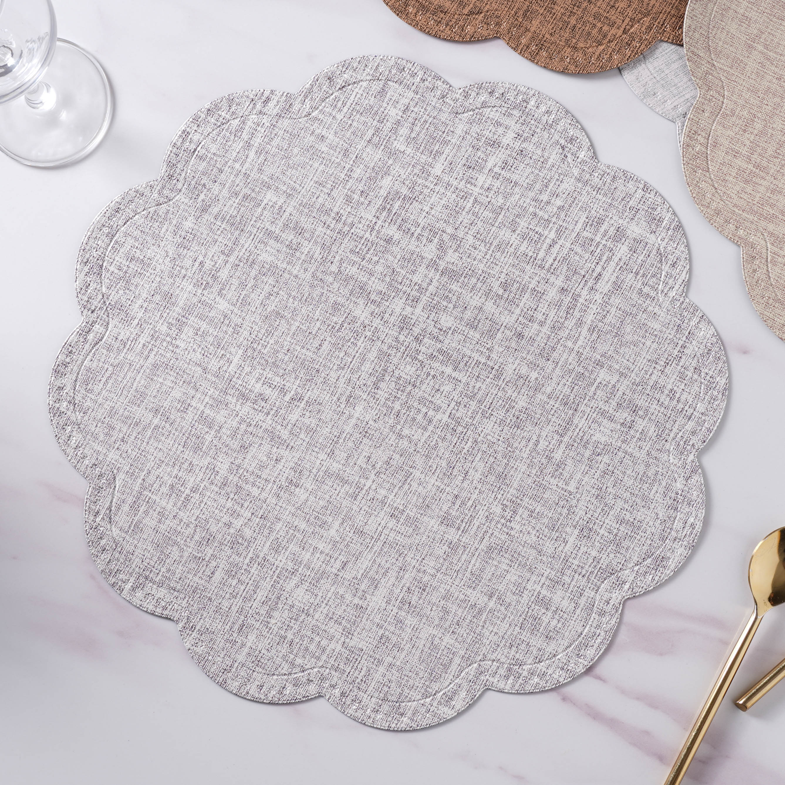 Dinner Table Mat Lace Set - Image 5
