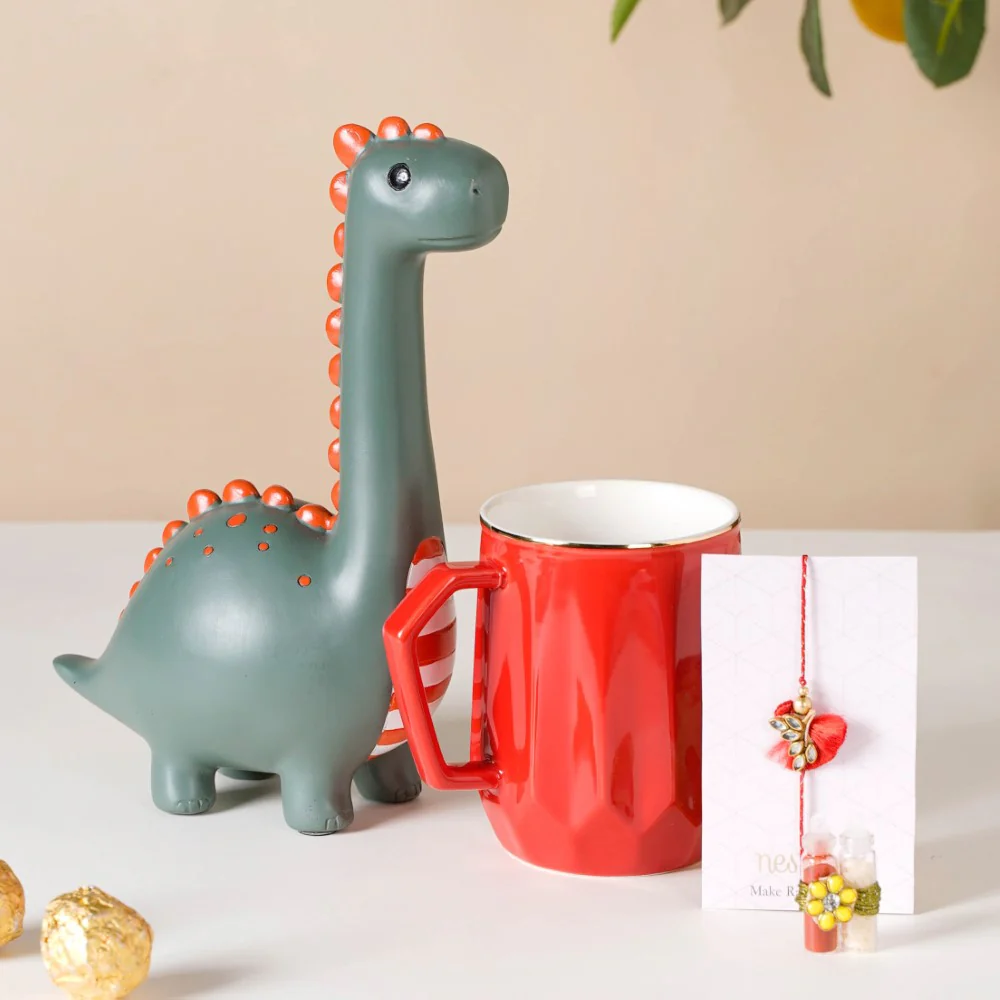 Dino Teen Rakhi Hamper Set Of 5 - Image 2
