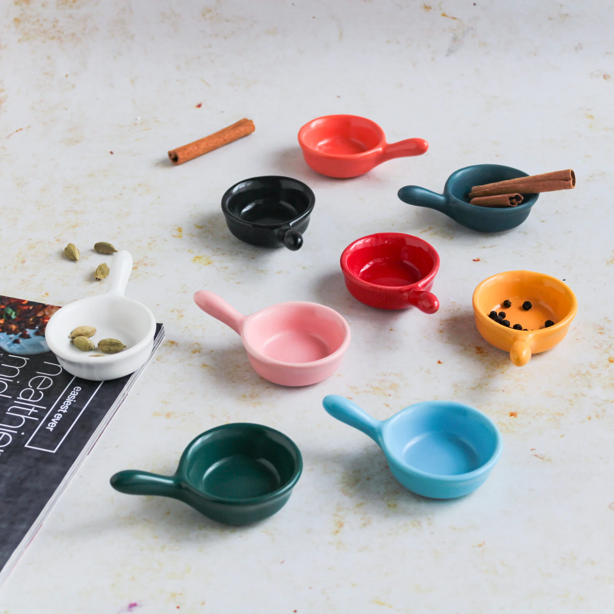 Dip Bowl Set of 9 - Image 4