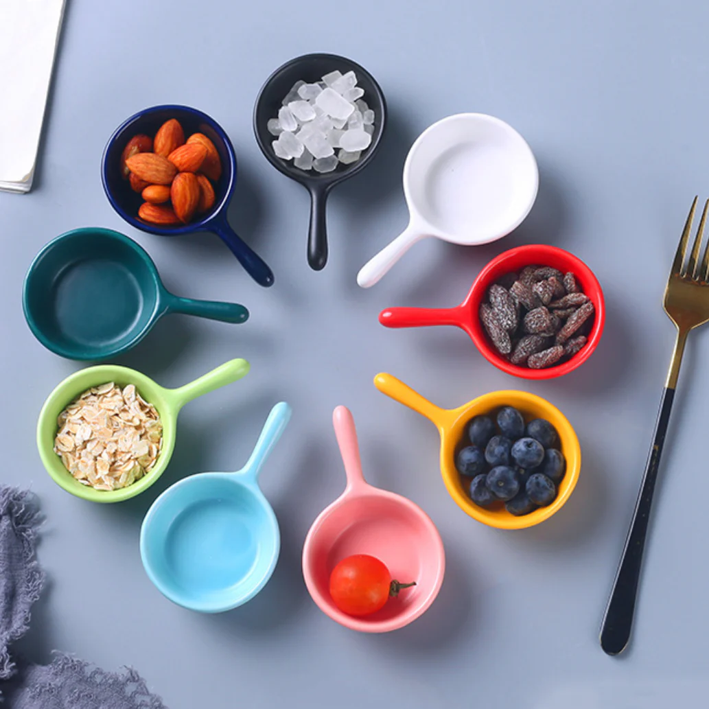 Dip Bowl With Handle Set of 9 - Image 7