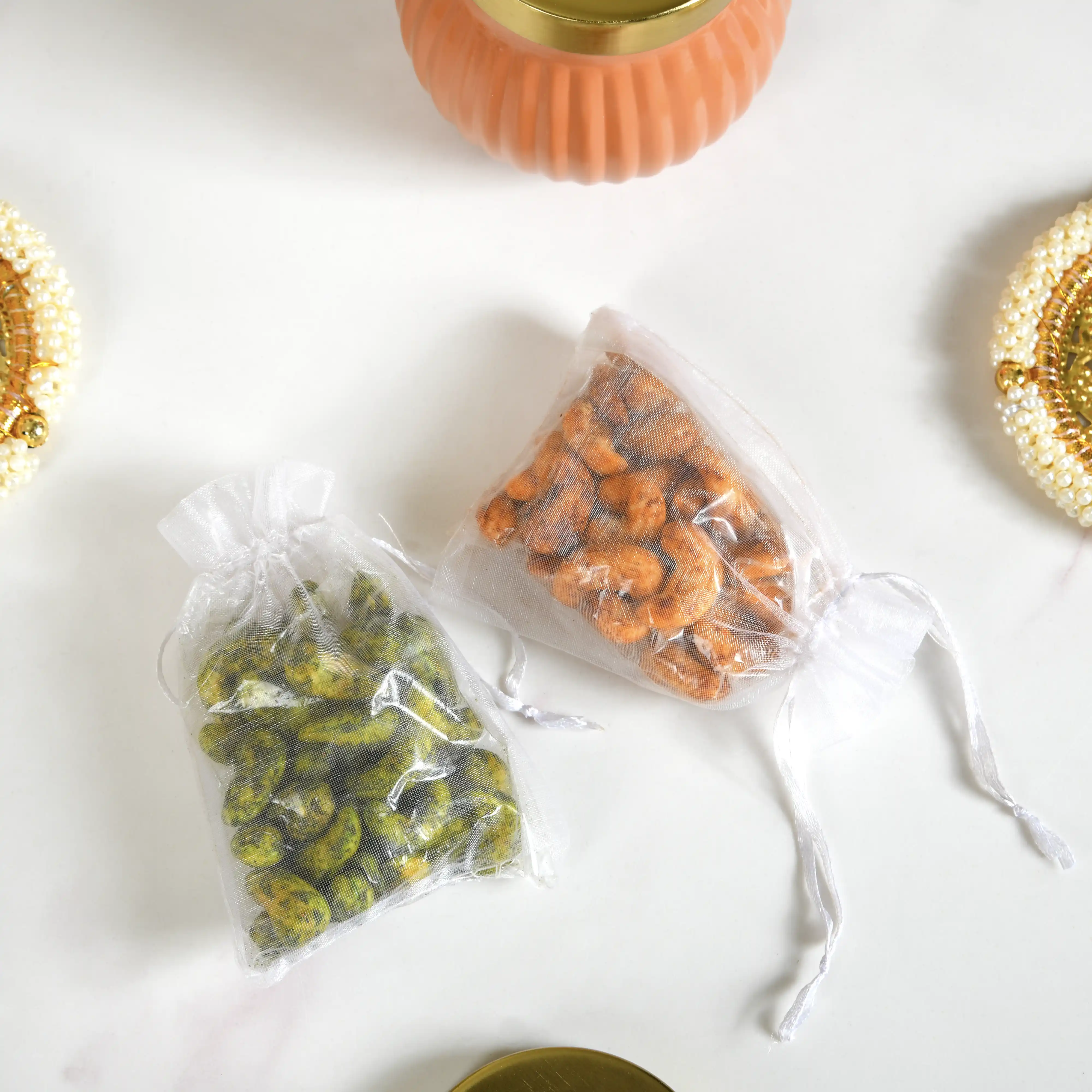 Diwali Dry Fruits Tray Gift Hamper Set of 8 - Image 4