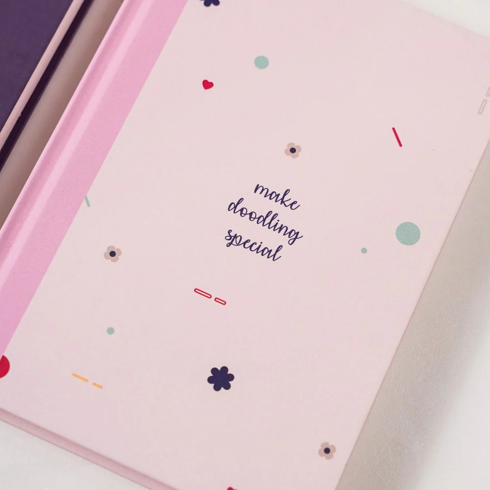 Doodles And Scribbles 2023 Hardbound Diary Set Of 2 8.2 X 5.9 Inch - Image 5