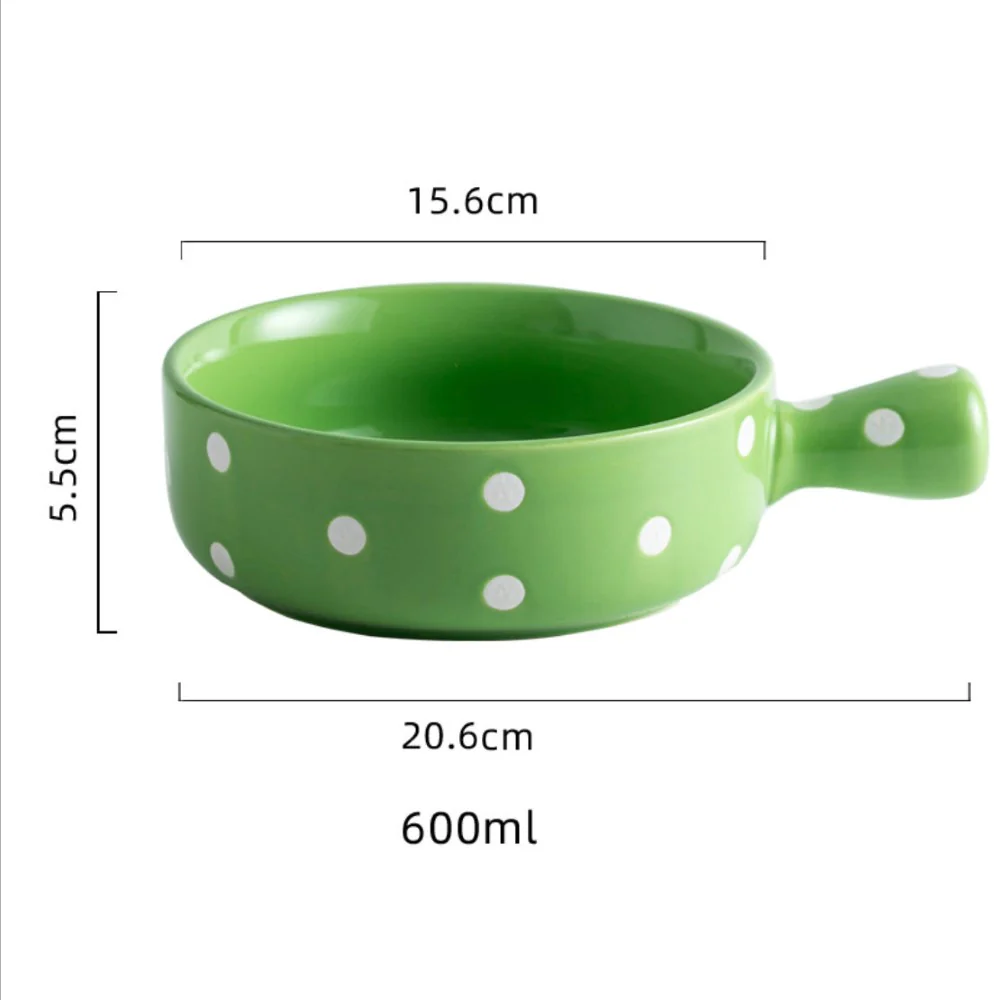 Dots Bowl With Handle - Image 12