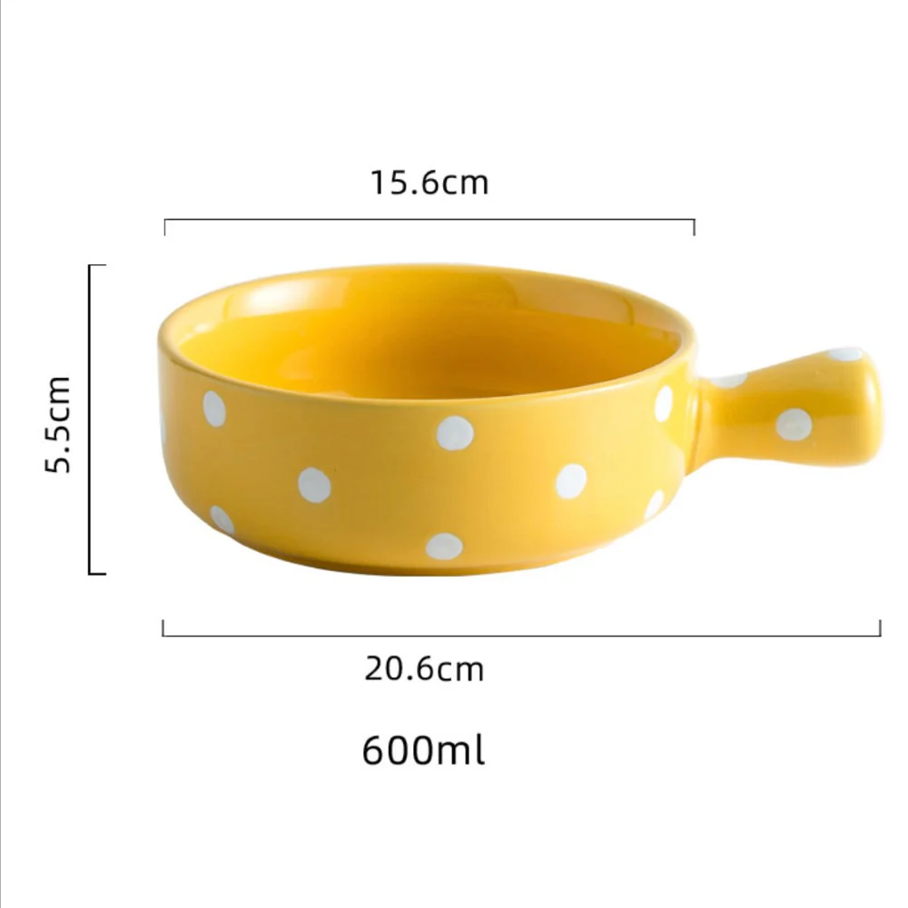 Dots Bowl With Handle - Image 13