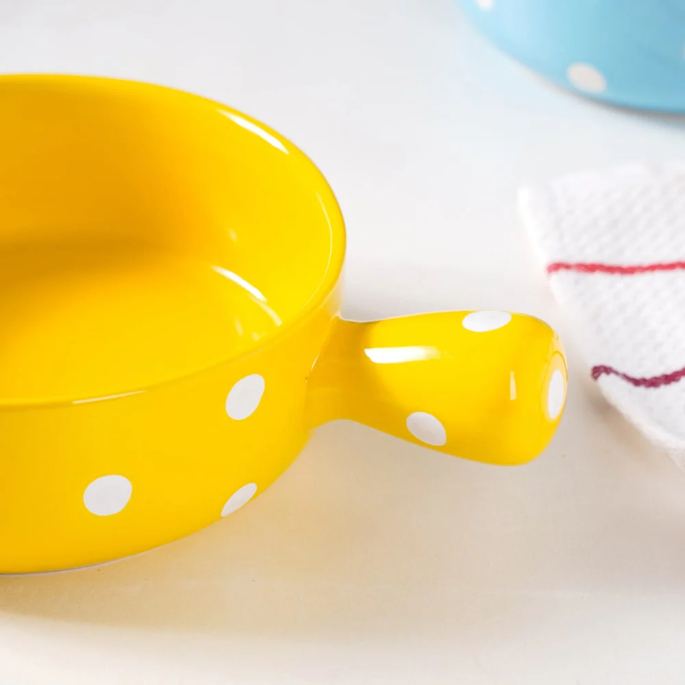Dots Bowl With Handle - Image 17