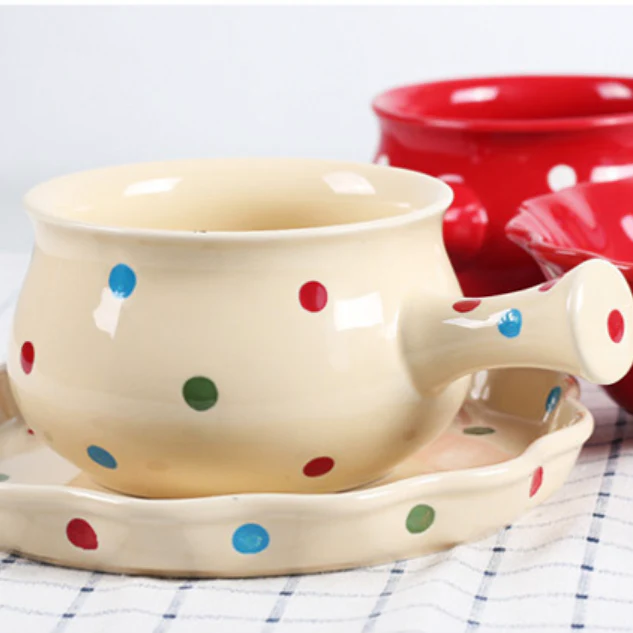 Dots Ceramic Pot Colourful - Image 7