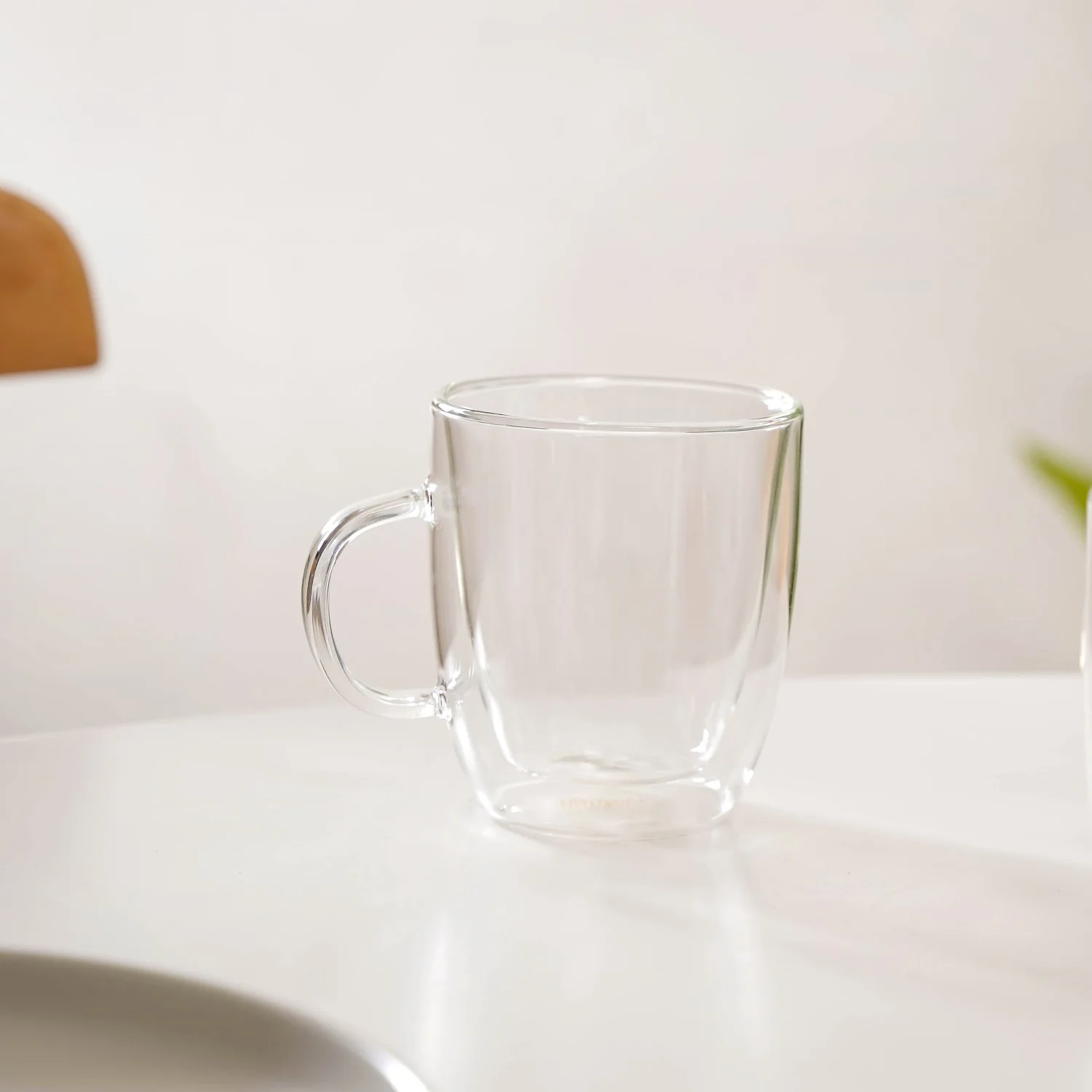 Double Wall Transparent Glass Cup Set Of 2 280ml - Image 8