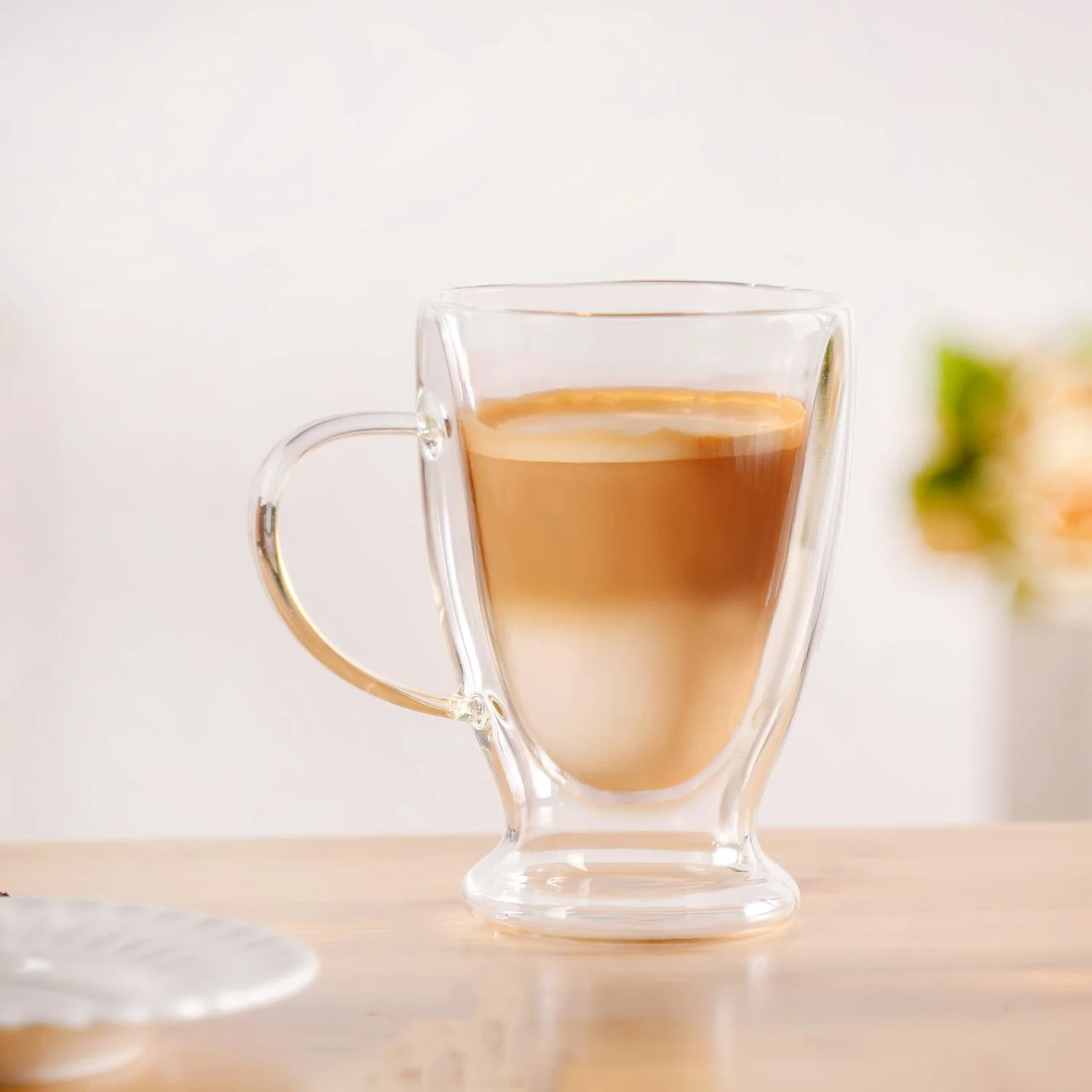 Double Walled Glass Irish Coffee Mug Set Of 2 350ml - Image 6