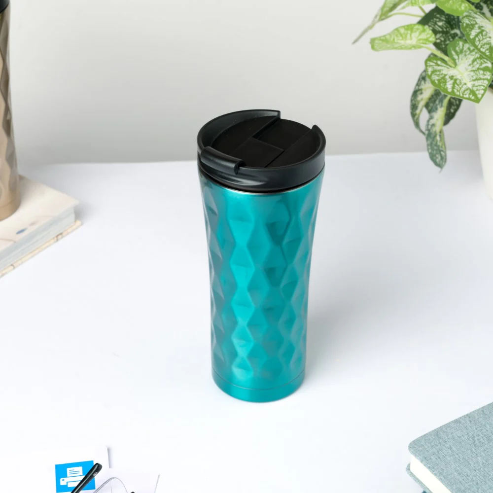 Double Walled Travel Tumbler Green 500ml - Image 3