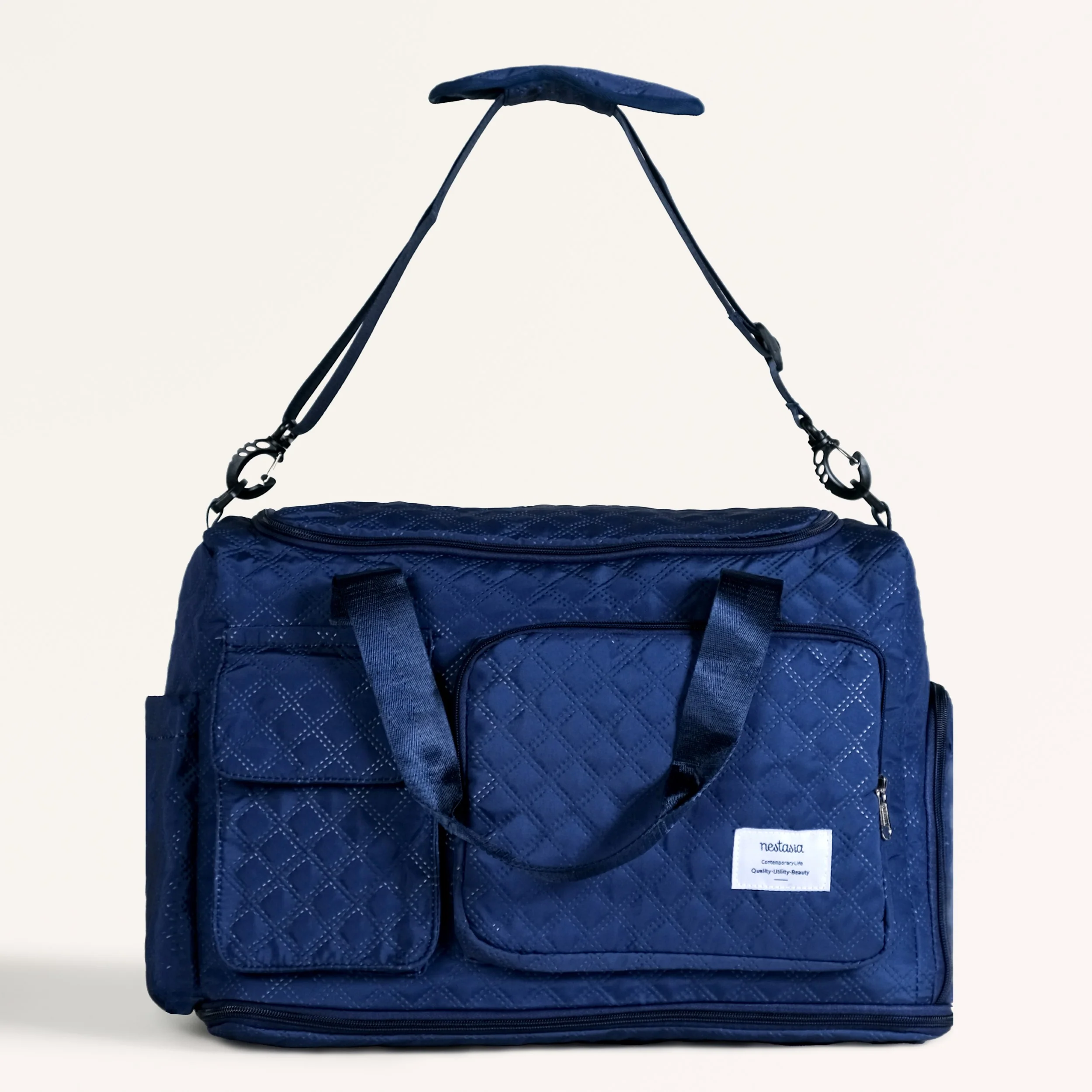 Dova Expandable Duffle Bag Dark Blue - Image 9