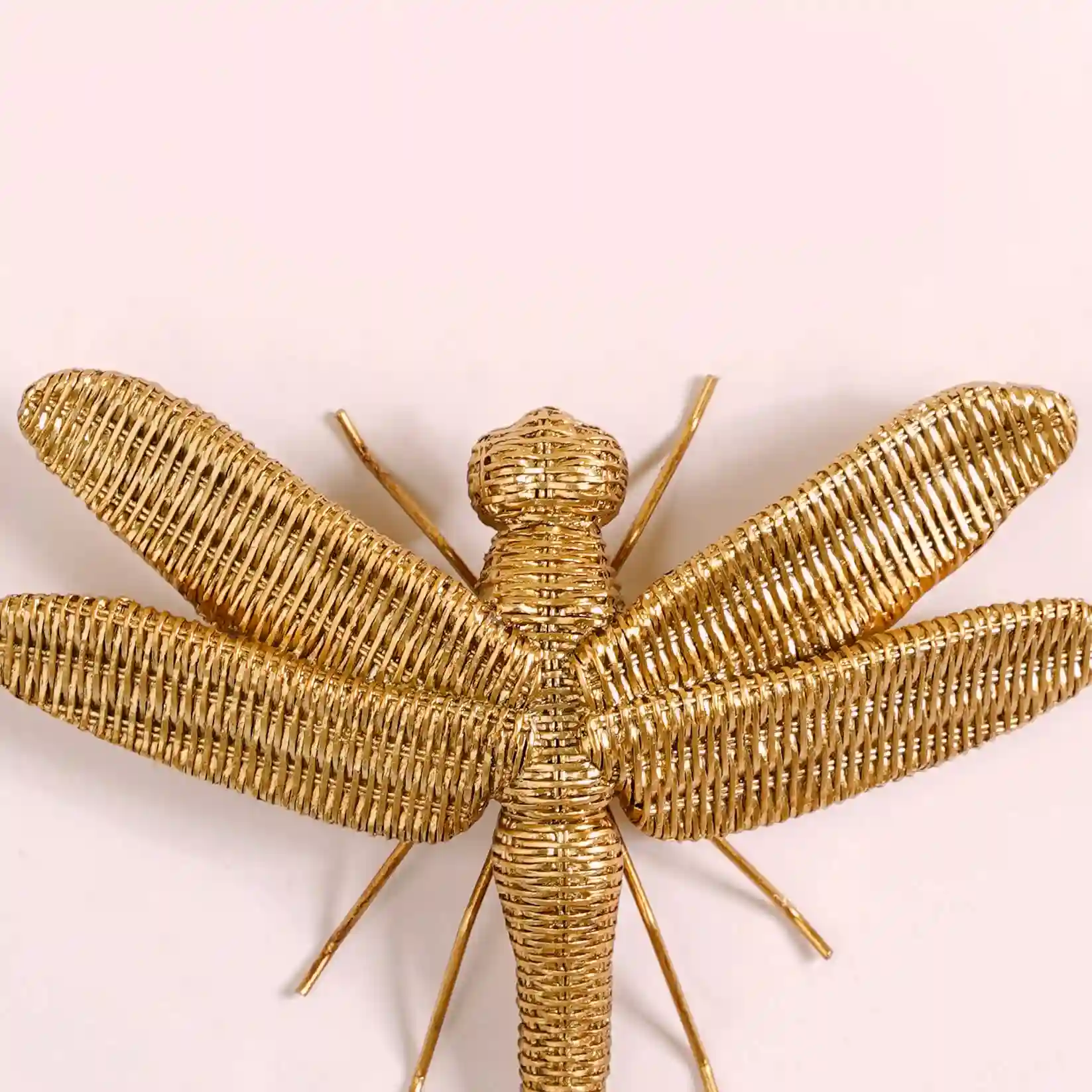 Dragonfly Wall Decor Gold - Image 8