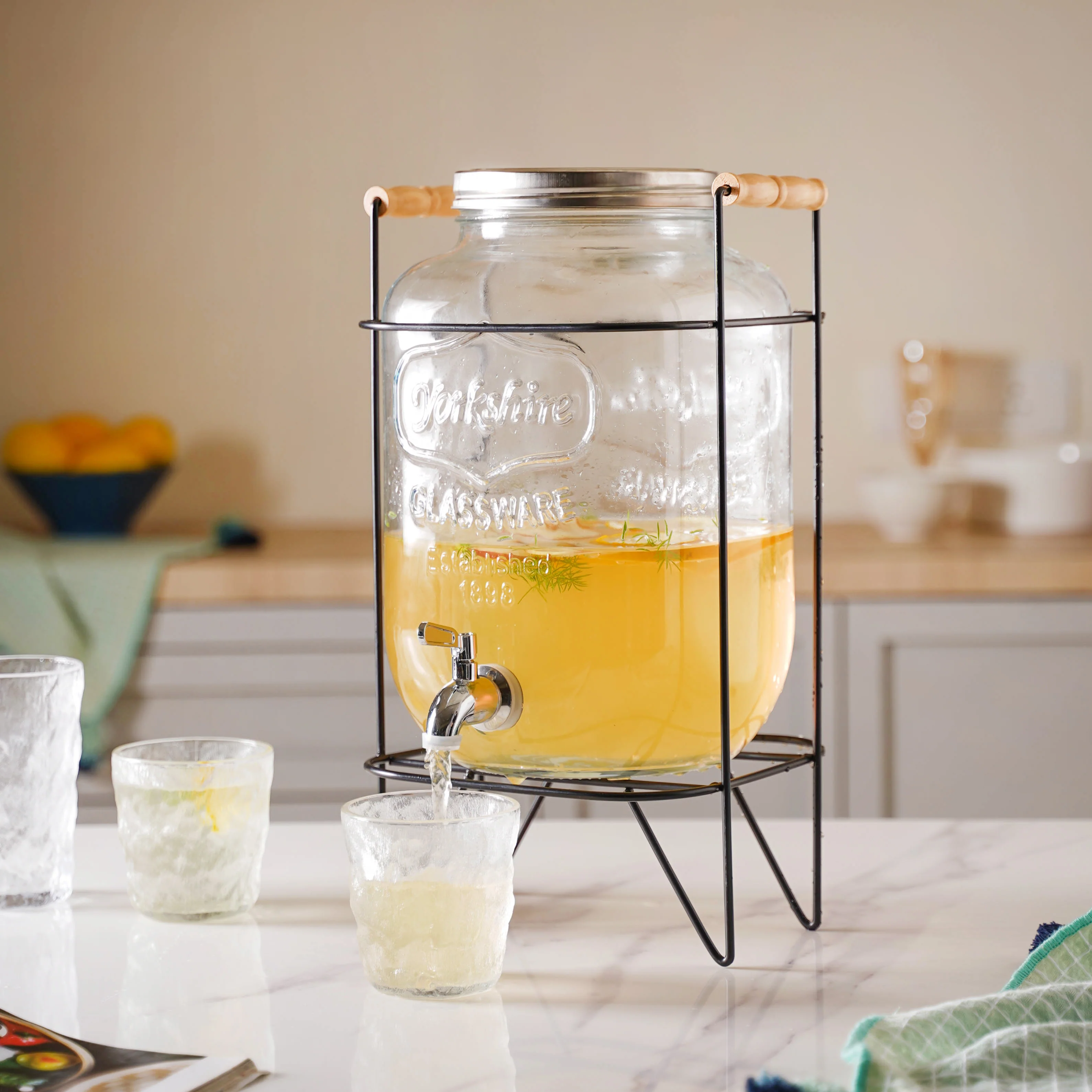 Drink Dispenser with Stand Large - Image 8