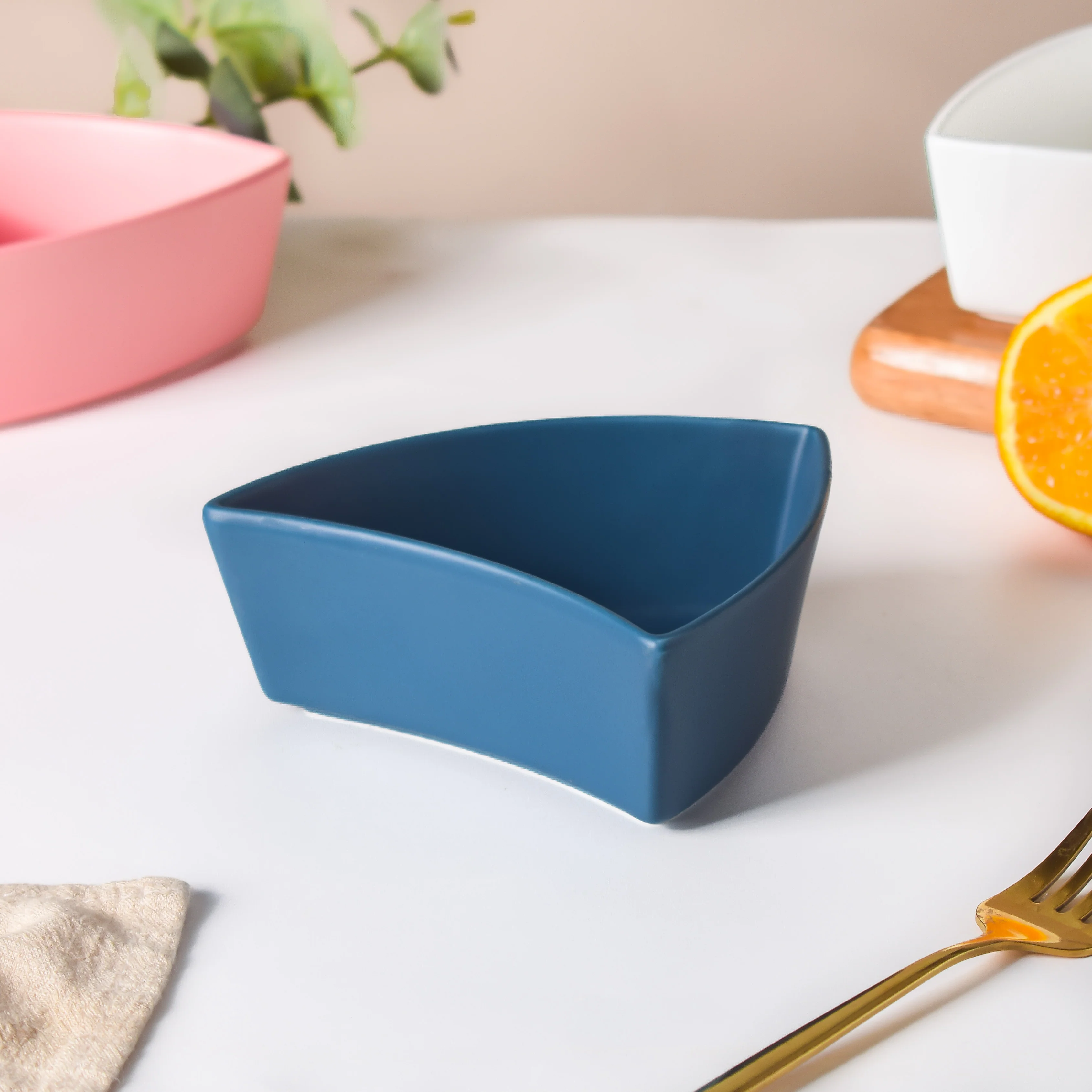 Dry Fruit Bowl Dark Blue 200 ml - Image 5