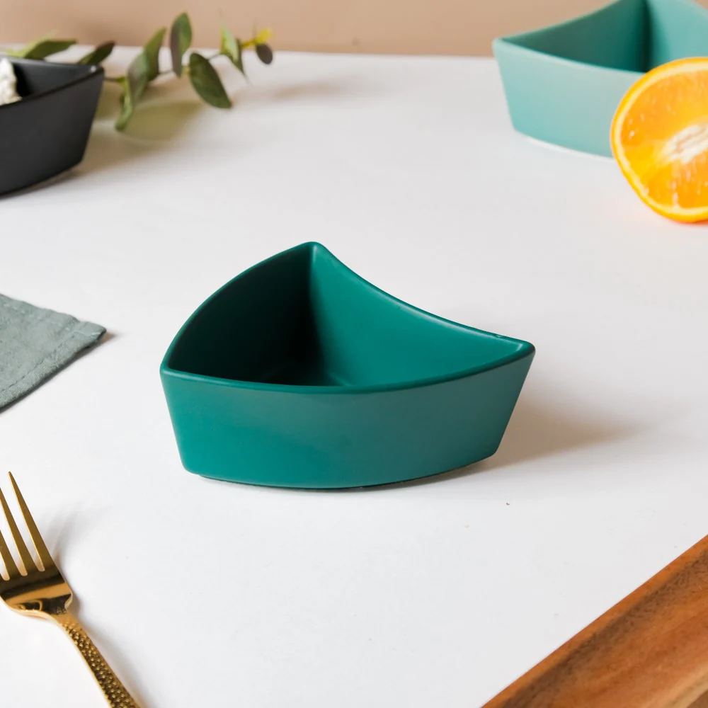 Dry Fruit Bowl Dark Green 200 ml - Image 5