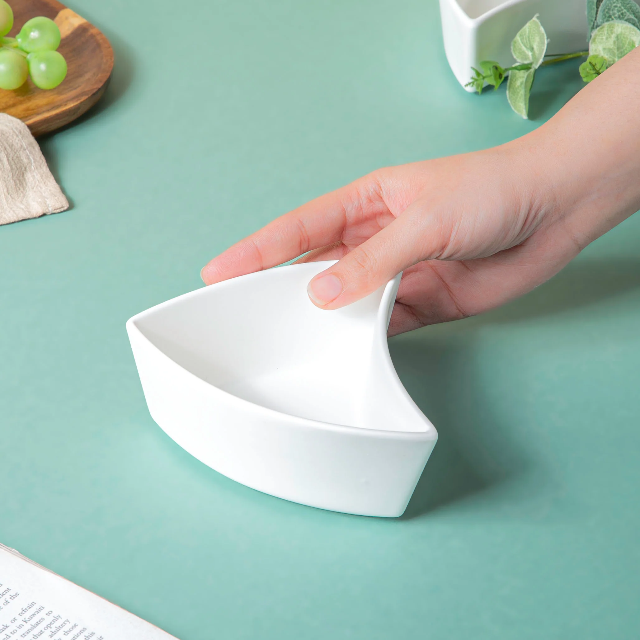 Dry Fruit Bowl White Set Of 5 200 ml - Image 8