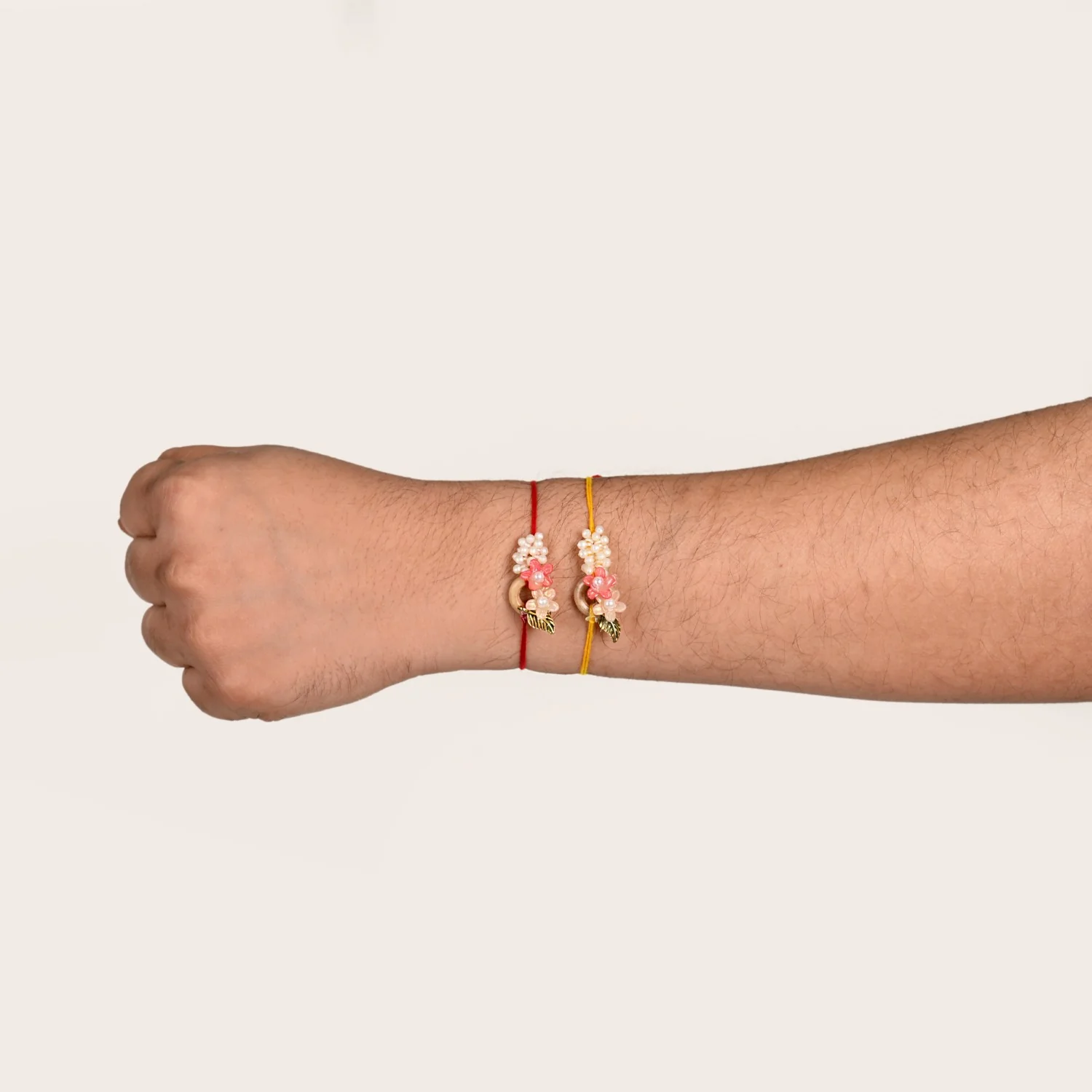 Dual Flower Rakhi Gift Set - Image 3