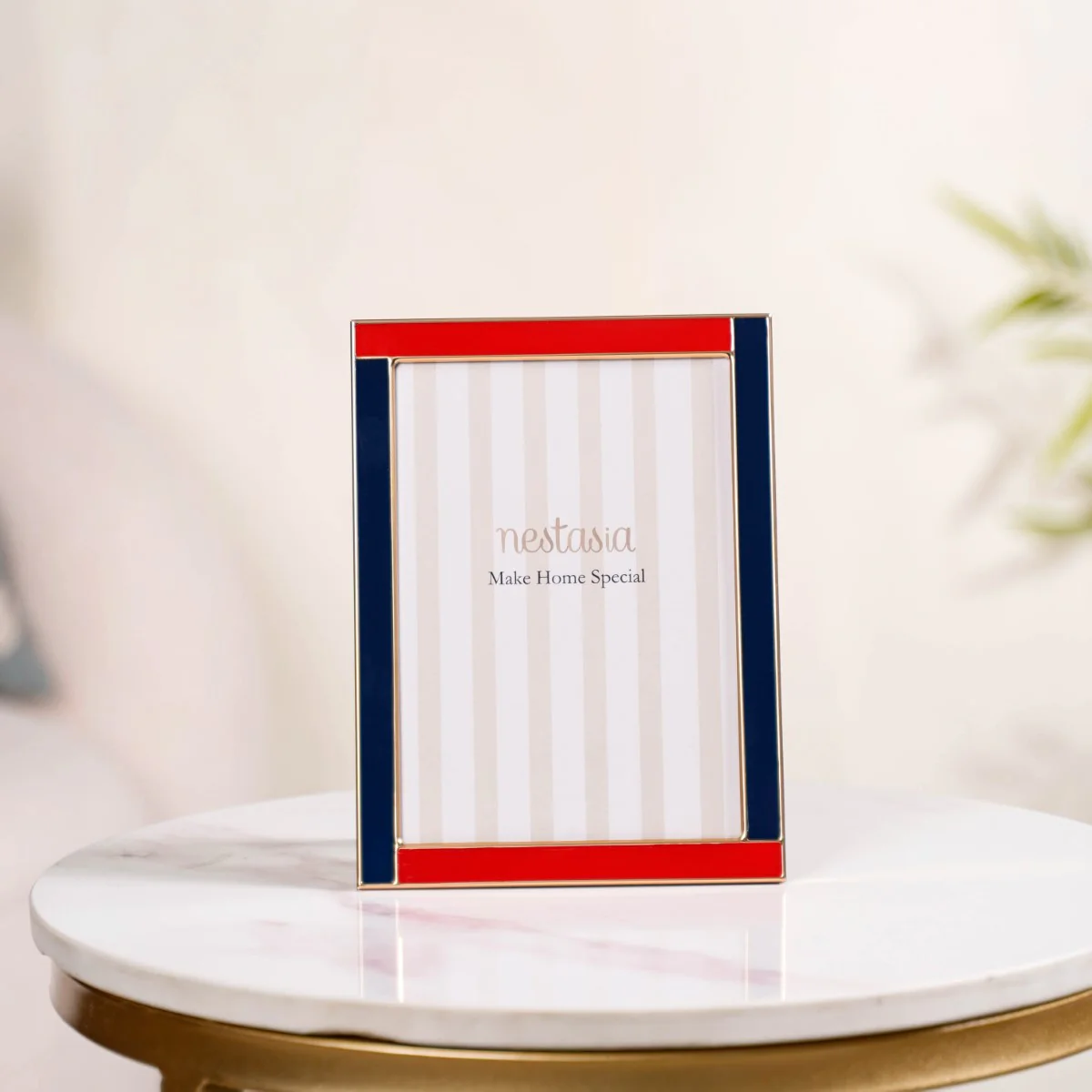 Dual Toned Photo Frame With Gold Rim 7.5"x6" - Image 6