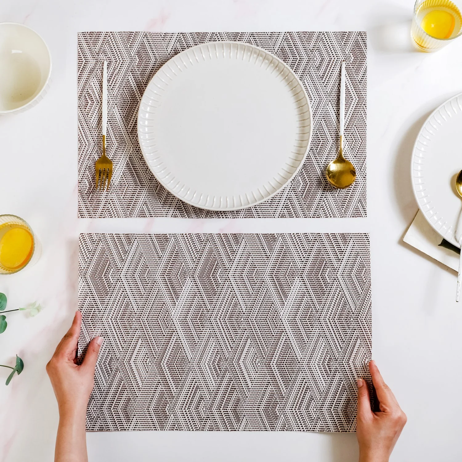 Dune Drift Table Mats Set Of 6 - Image 3
