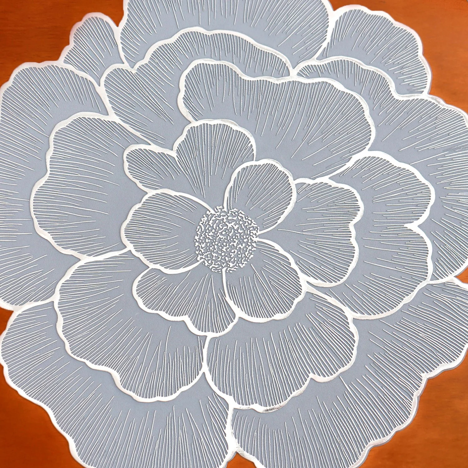 Dusty Dawn Floral Table Mat Set Of 6 - Image 6