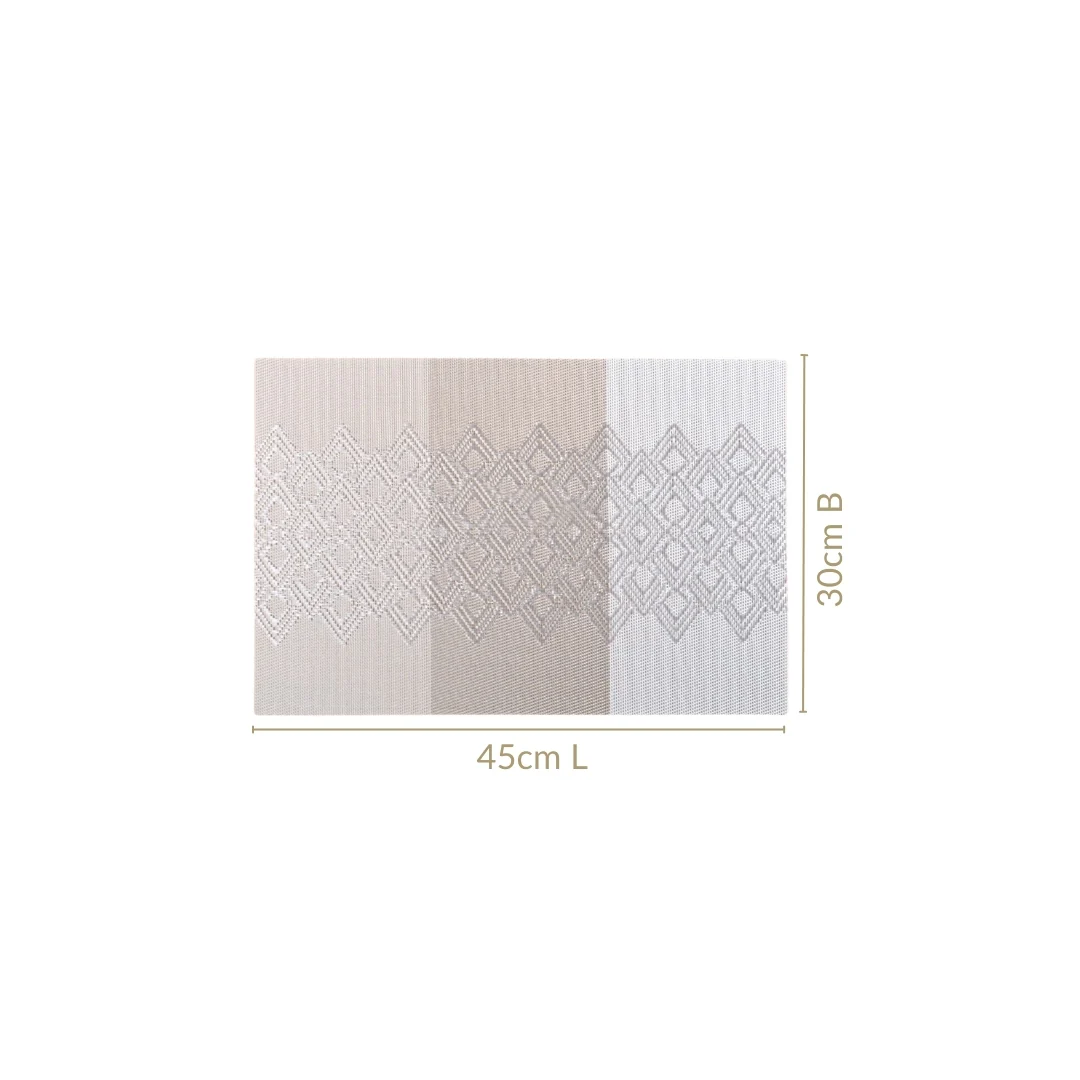Earth Toned Table Mat Set of 6 - Image 8