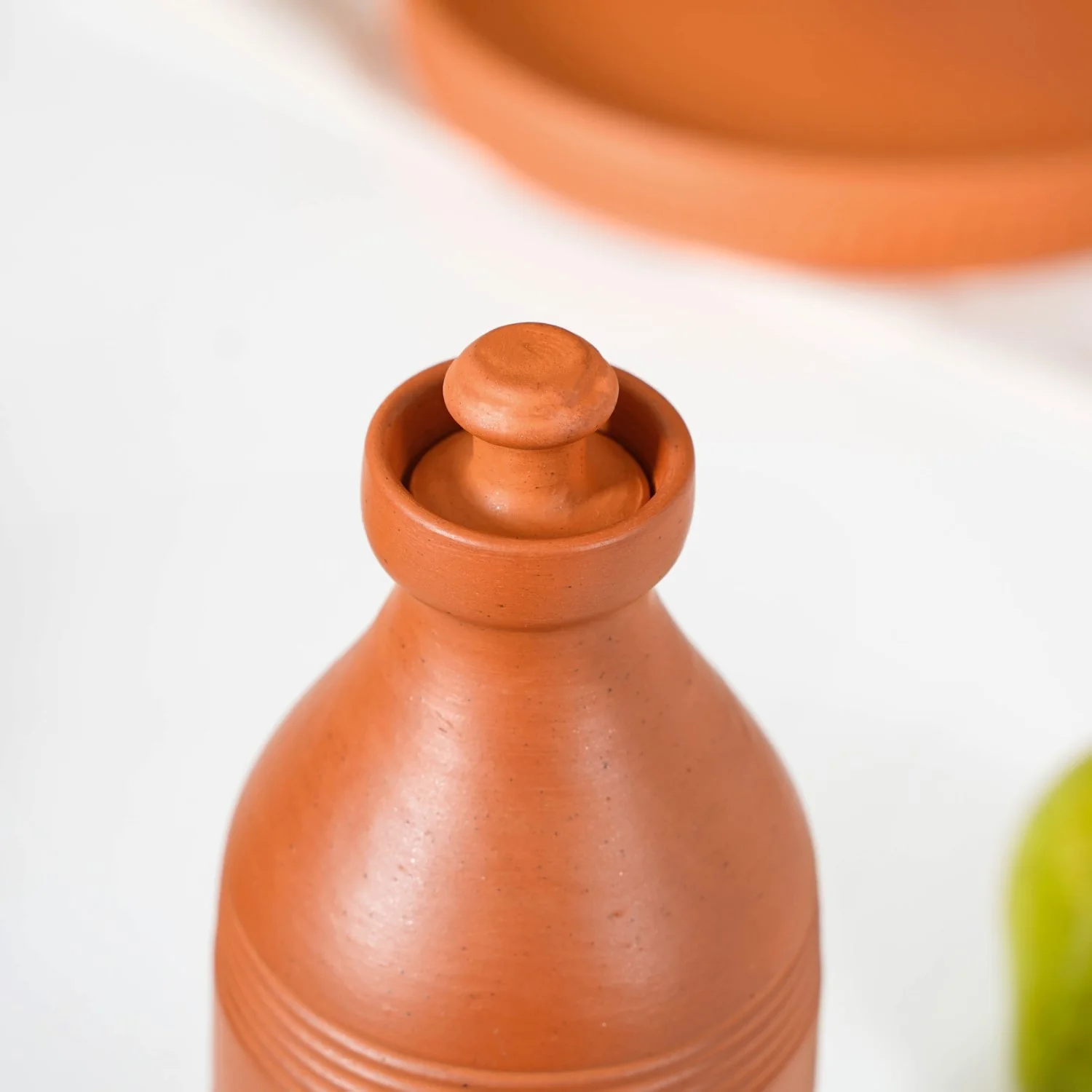 Earthen Clay Water Bottle 850ml - Image 7
