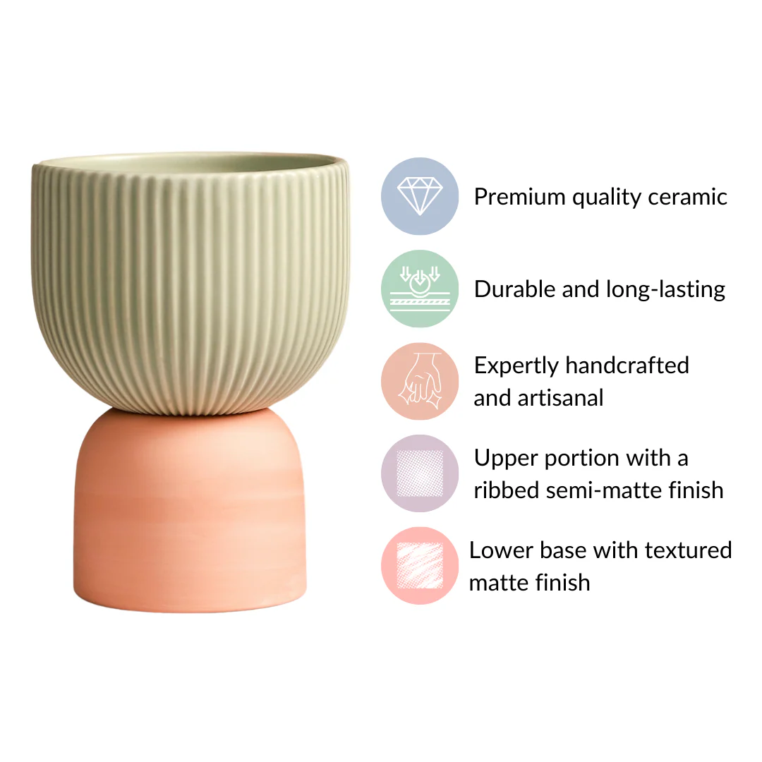 Earthy Flower Vase - Image 5