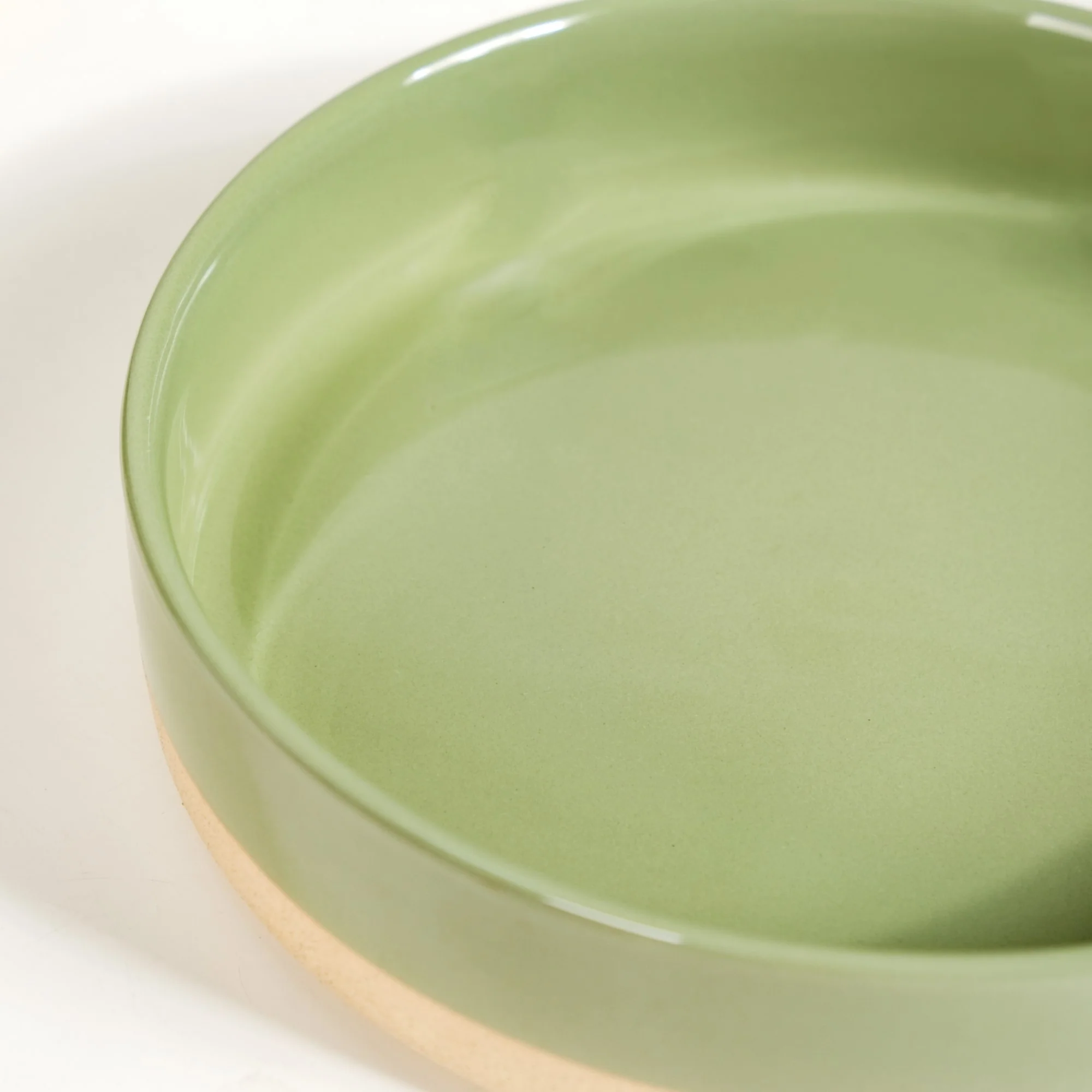 Earthy Sage Green Stoneware Serving Bowls Set Of 2 800ml - Image 7