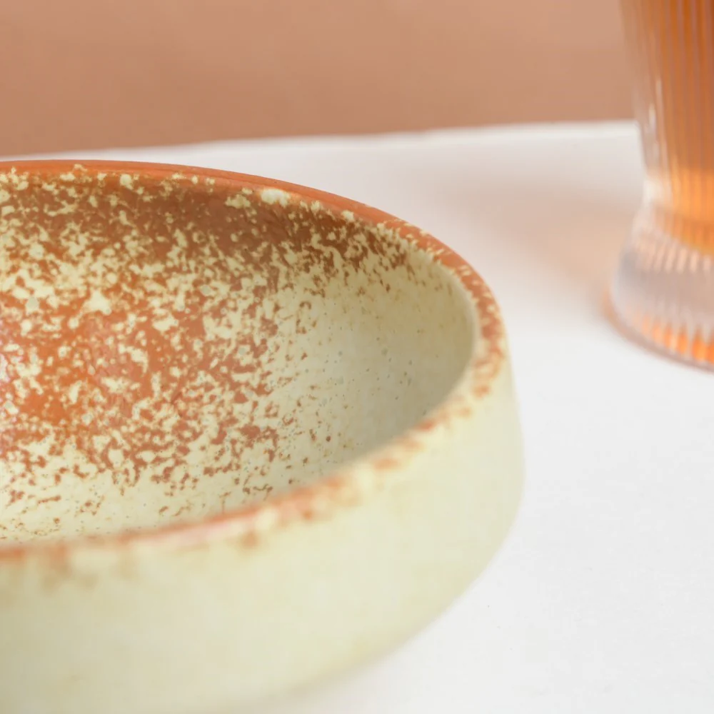 Earthy Stoneware Round Soup Bowl 350 ml - Image 6