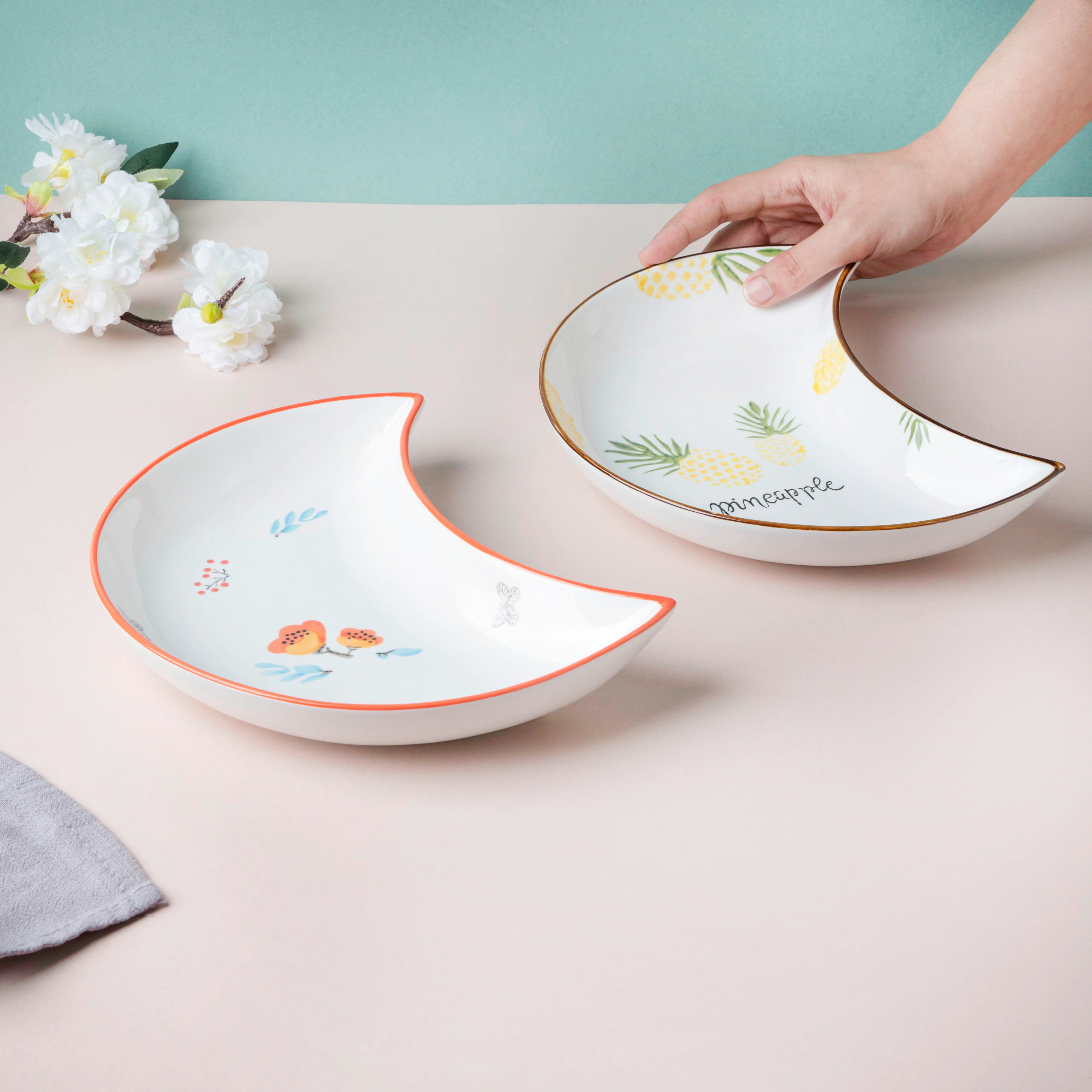 Eclectic Moon Plate - Image 4