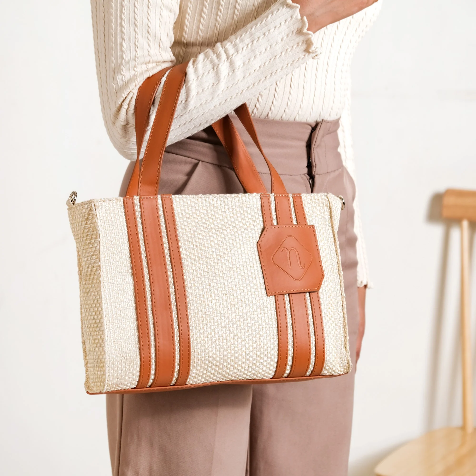 Eco Chic Mini Tote Bag For Women - Image 2
