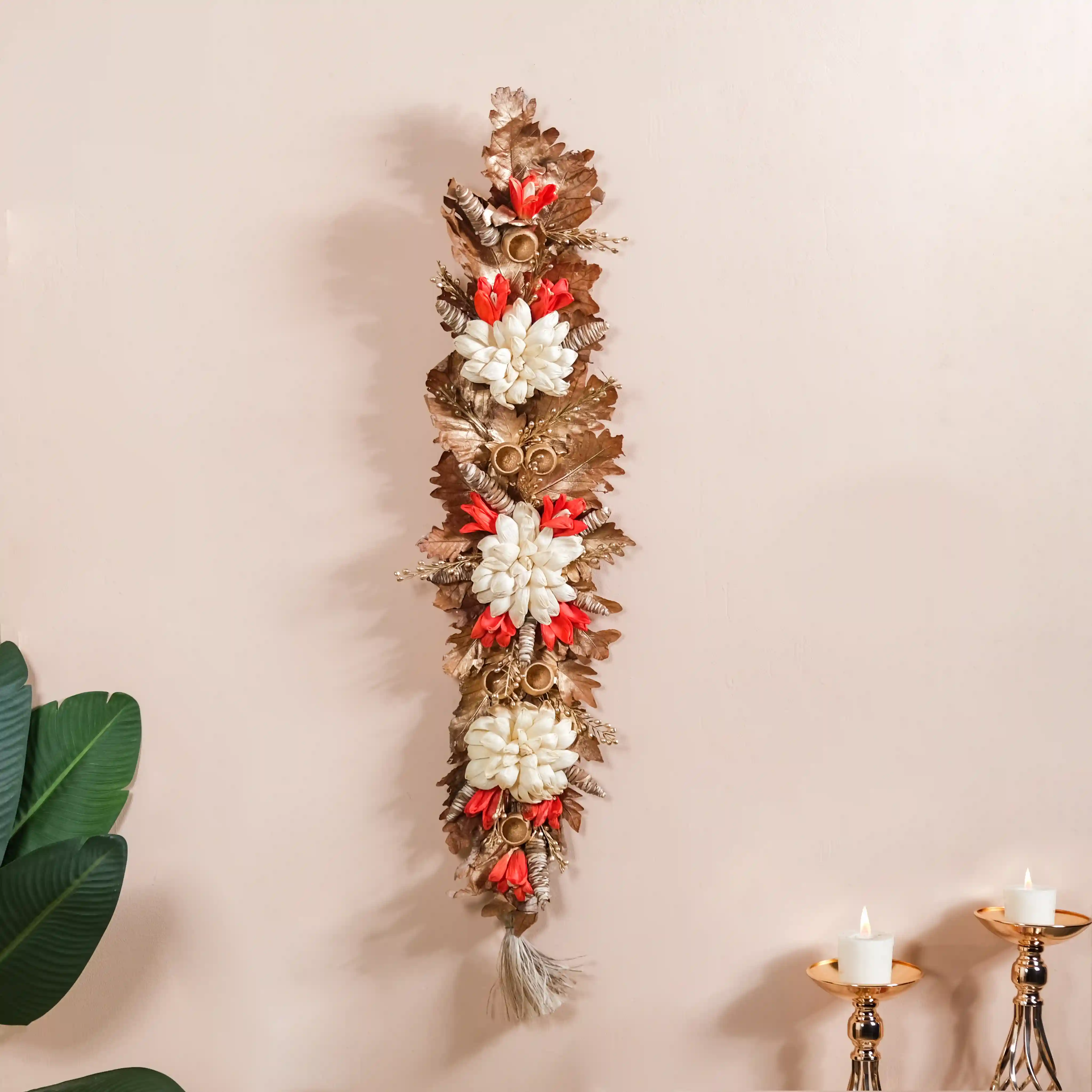 Eco-friendly Door Hanging Decor For Home Red