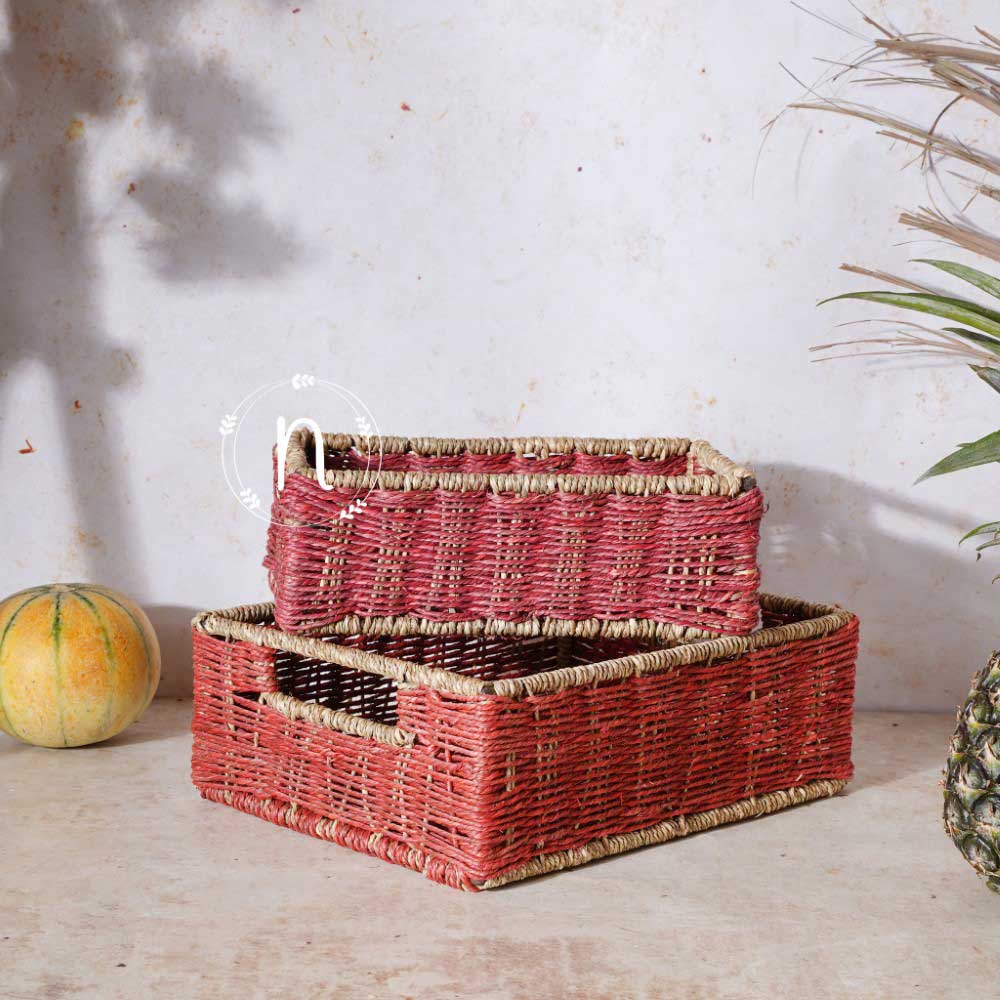 Eco-Friendly Storage Basket Set - Image 2
