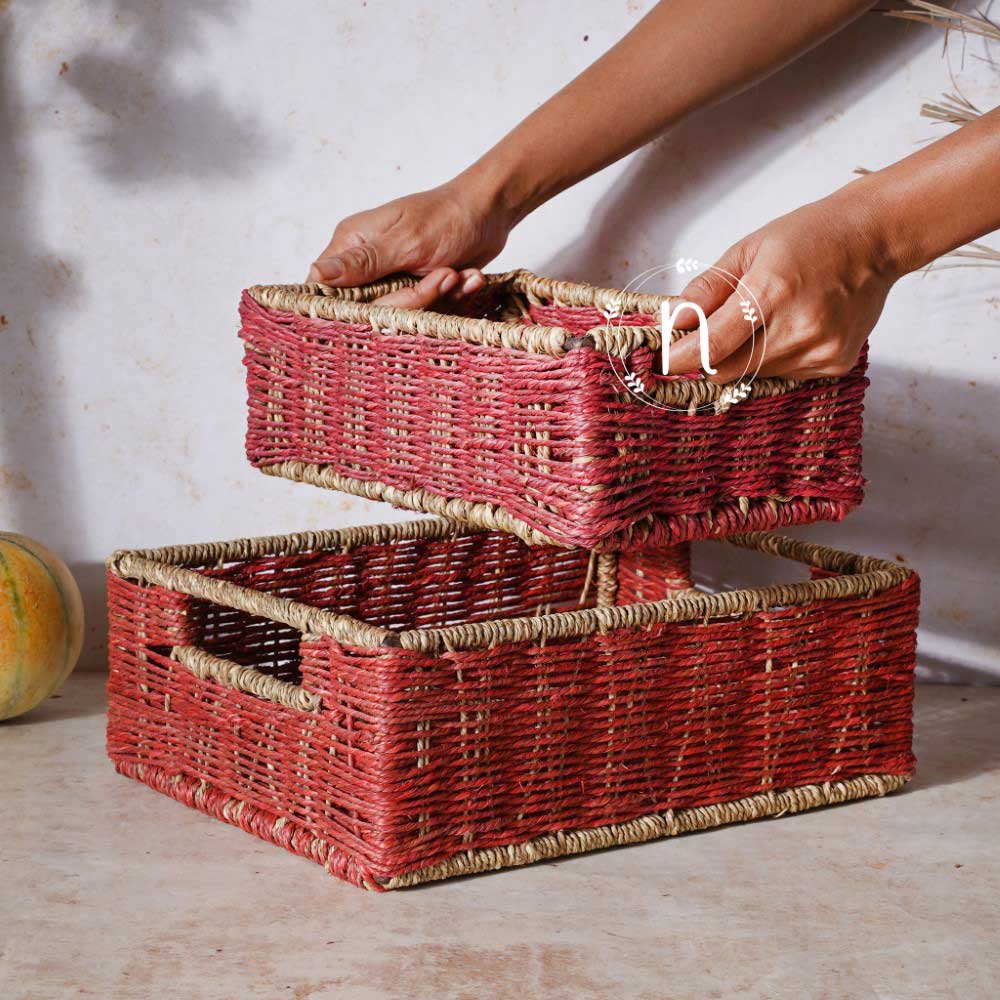 Eco-Friendly Storage Basket Set - Image 3