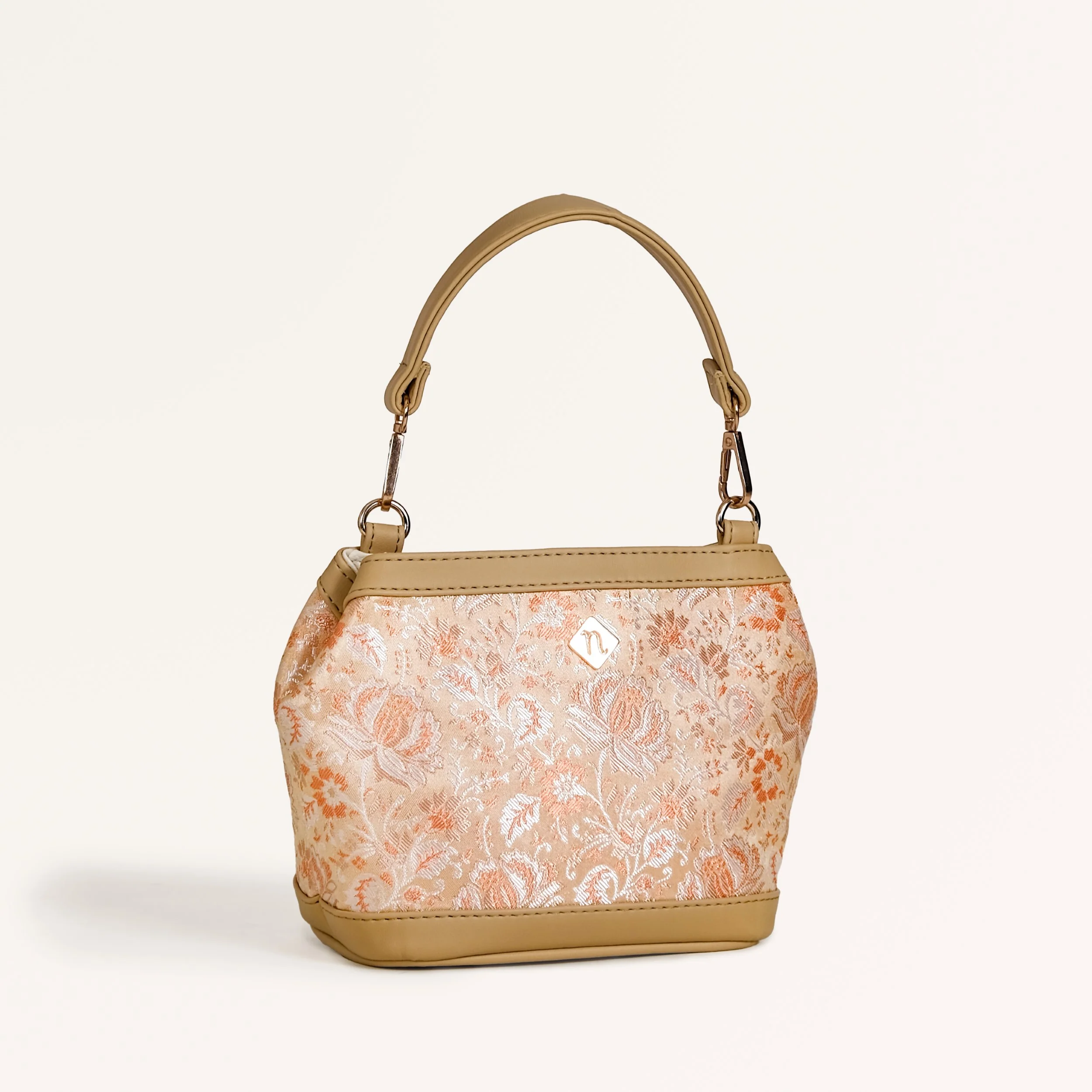 Eden Beige Bucket Bag For Women - Image 2