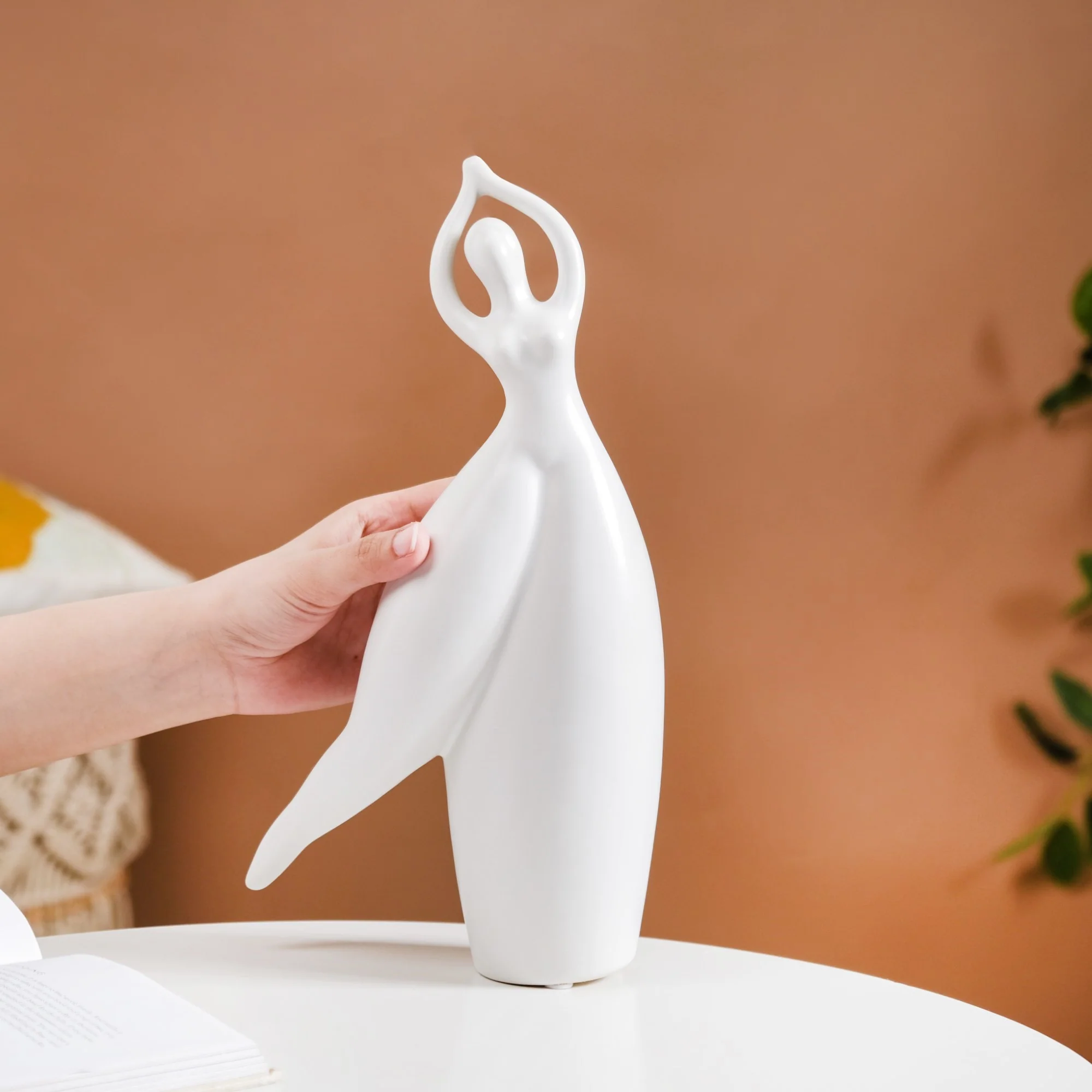 Elegant Dancer Decor Sculpture - Image 2