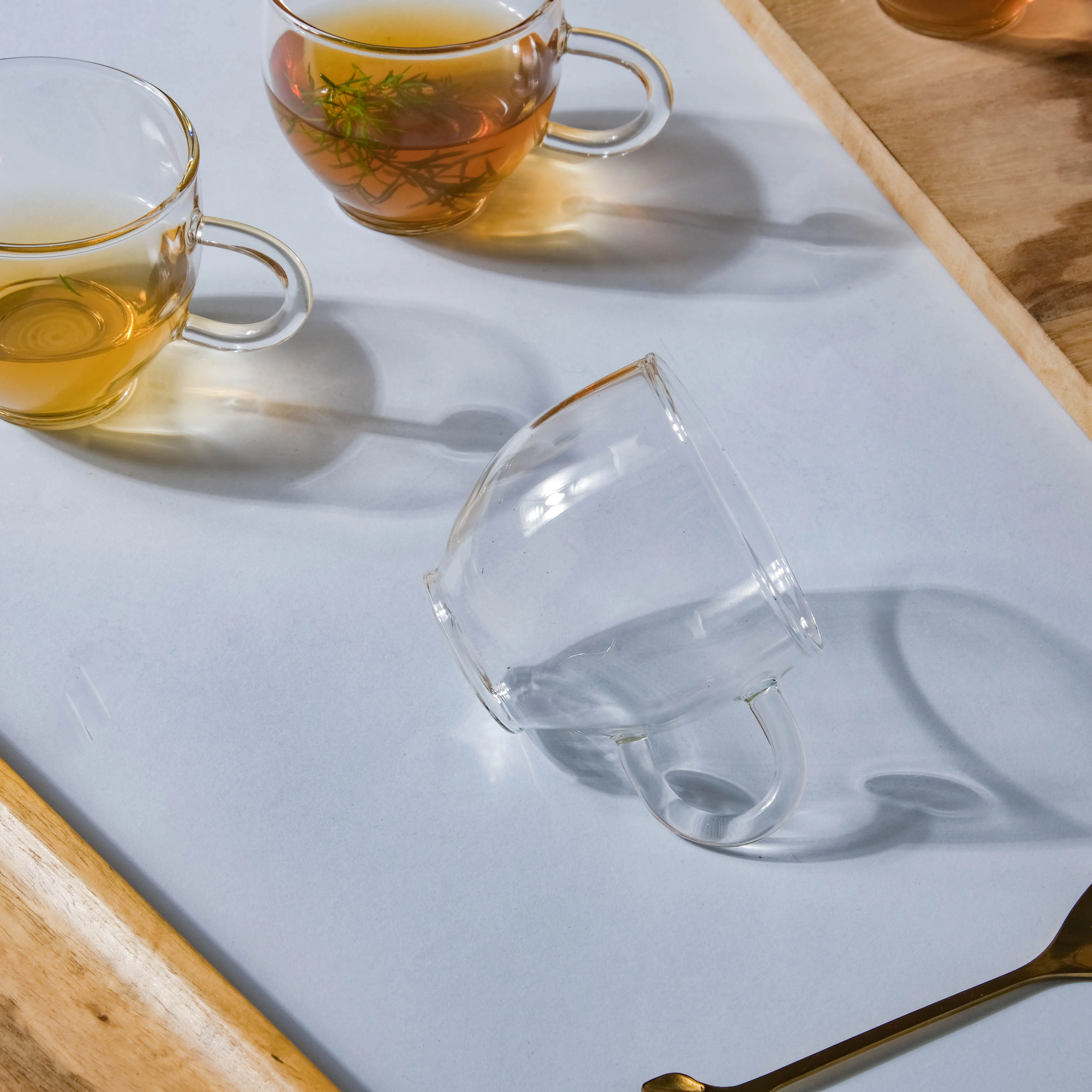 Elegant Glass Cup Set of 6 - Image 5
