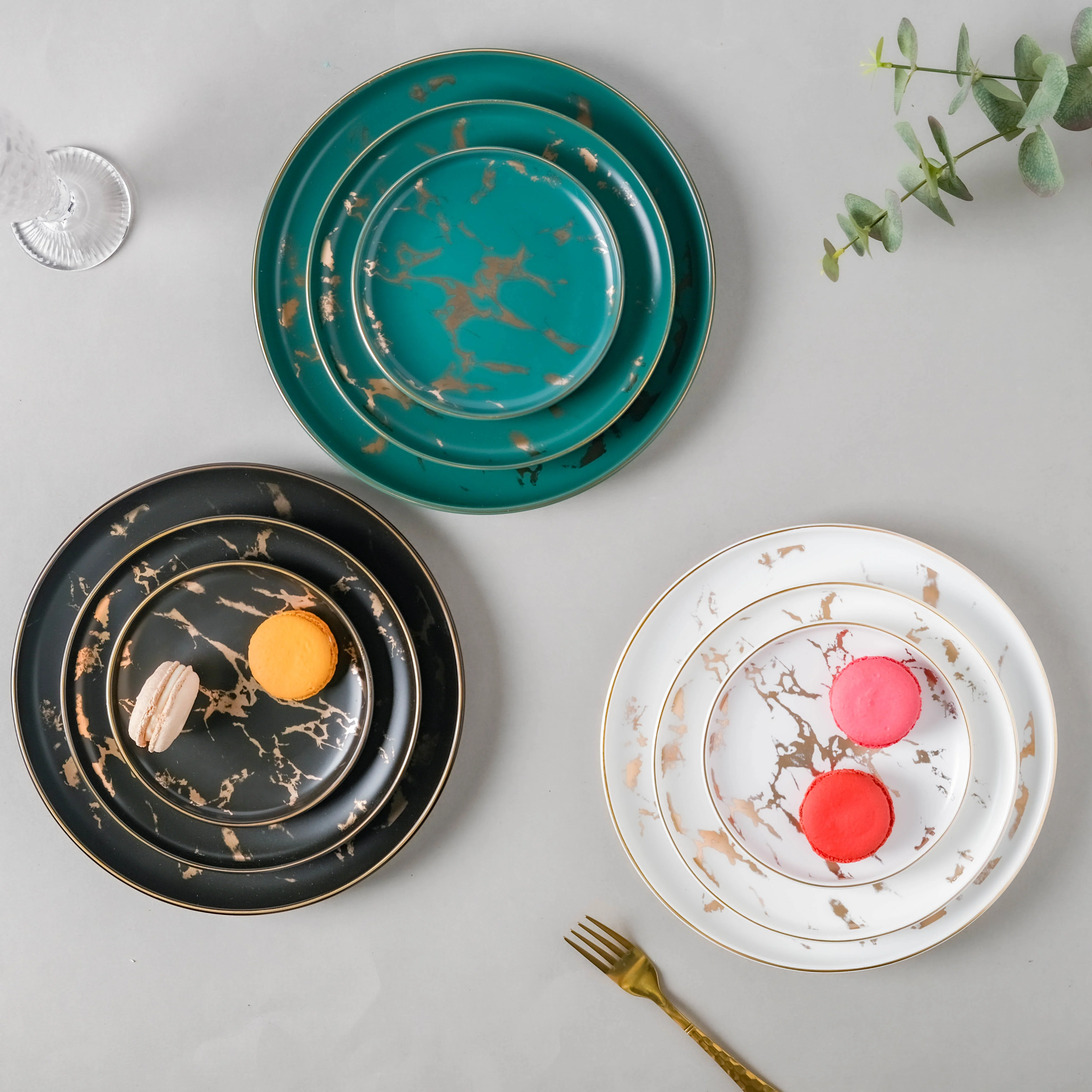 Elegant Snack Serving Plate - Image 11