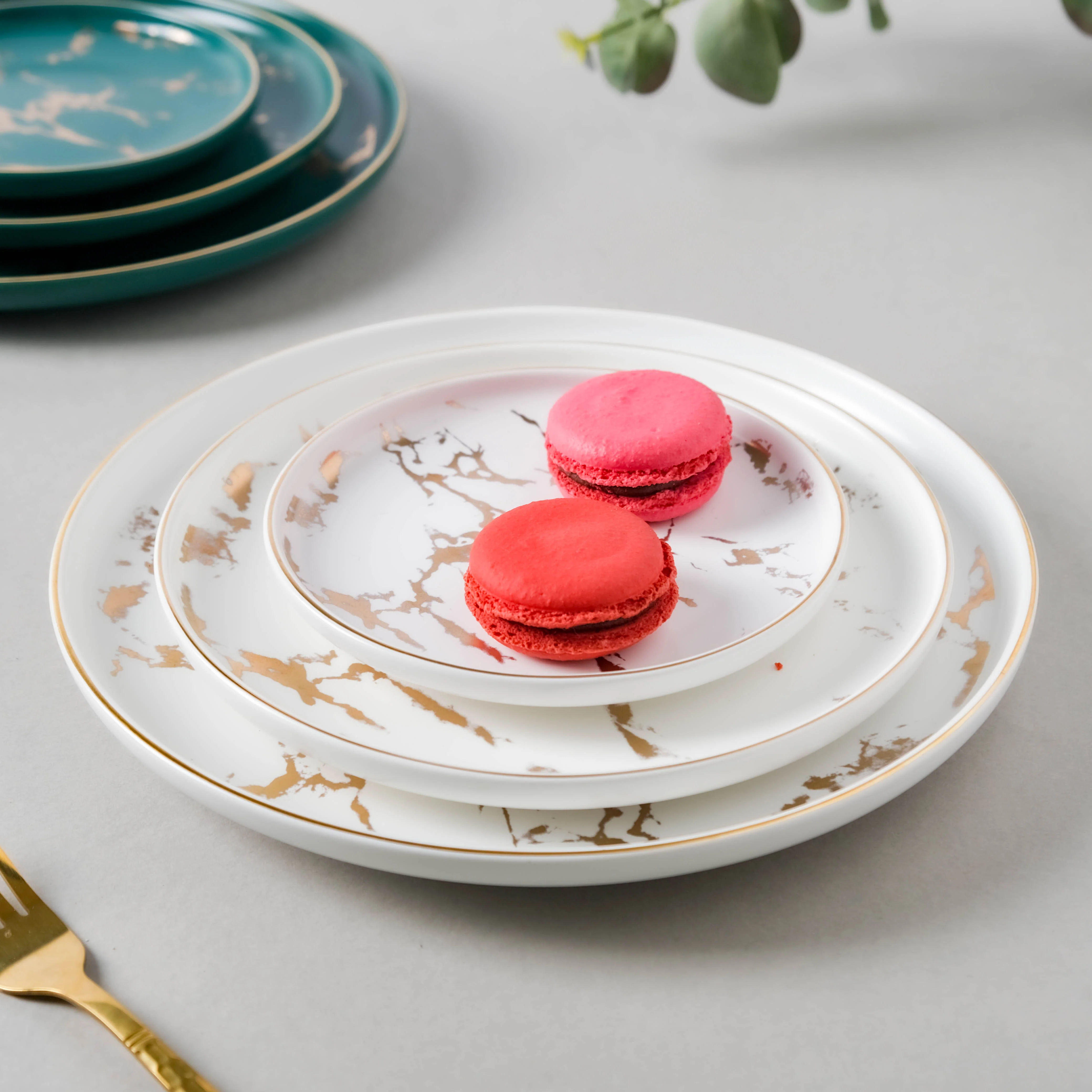 Elegant Snack Serving Plate - Image 5