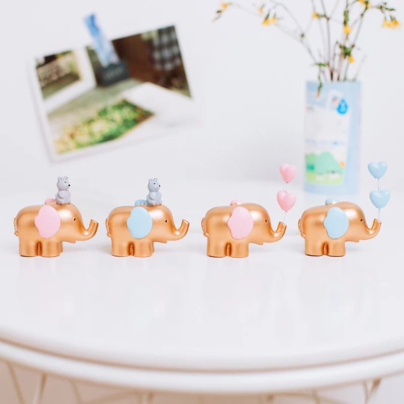 Pink Heart Elephant Decor - Image 7