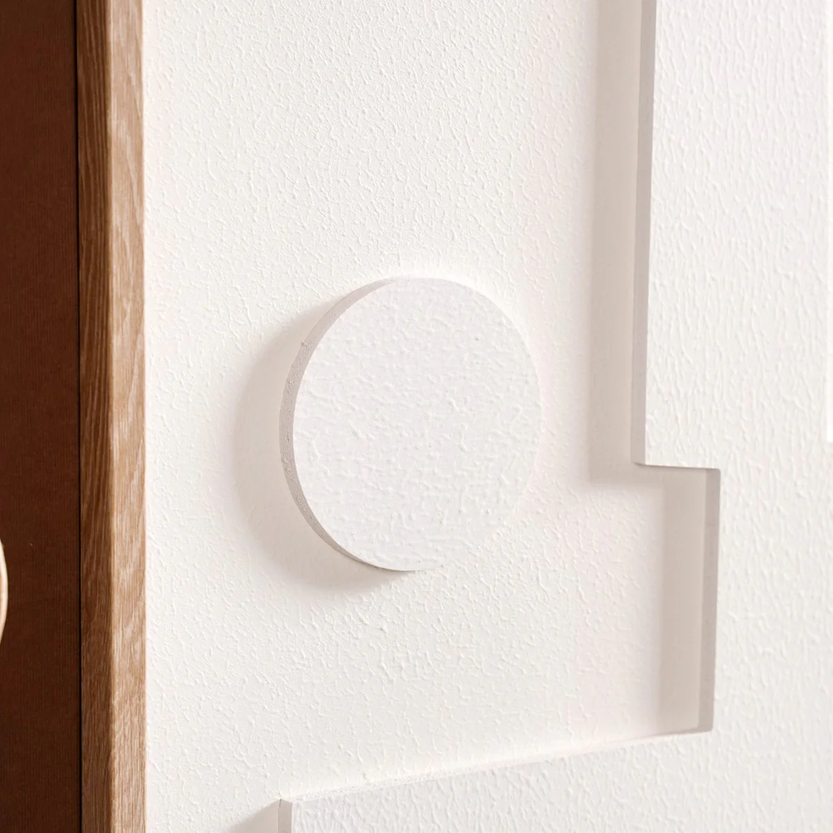 Embossed 3D Wall Art White Set Of 2 20x16 Inch - Image 11
