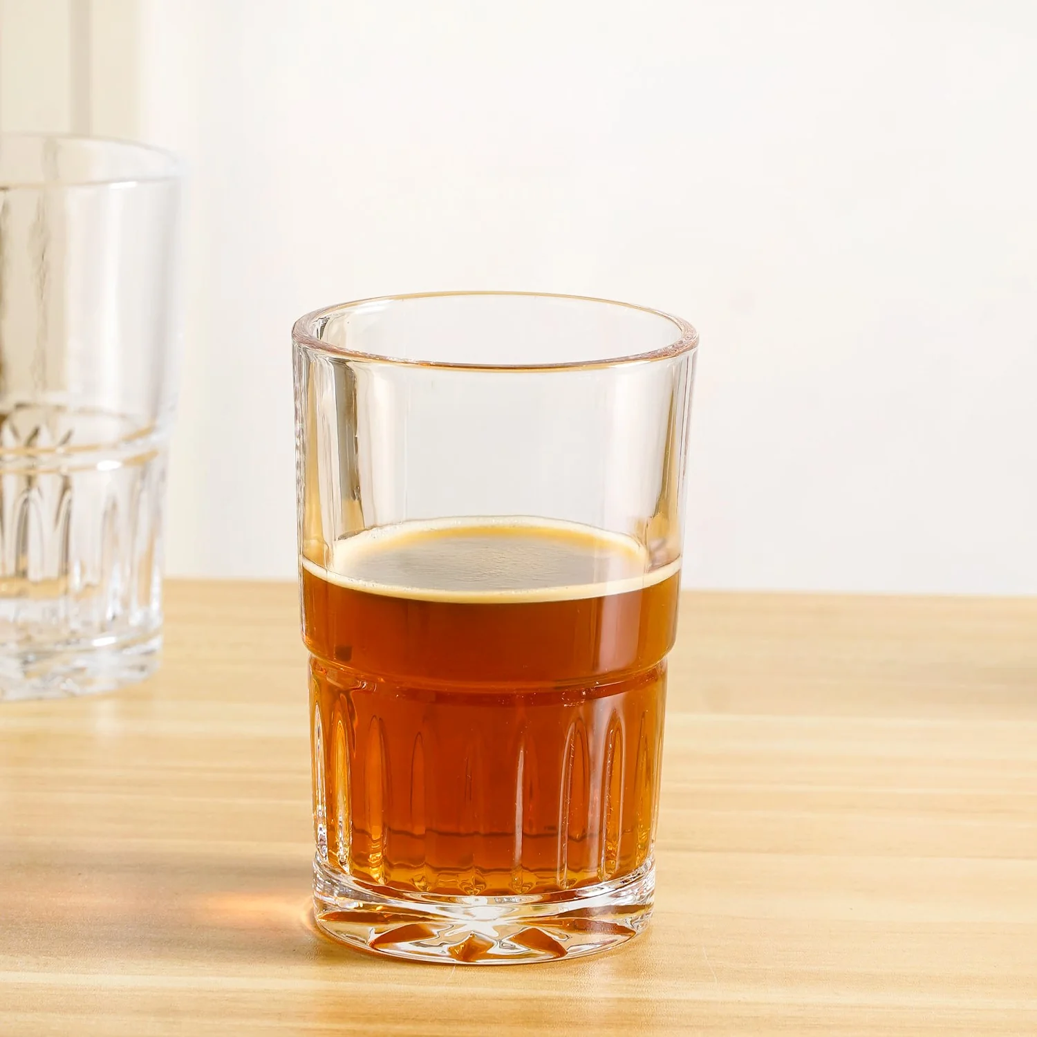 Embossed Tea Glass Set Of 6 190ml - Image 7