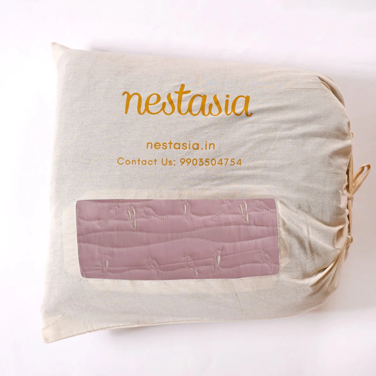 Embroidered 100% Pure Cotton King Size Bed Cover - Image 4